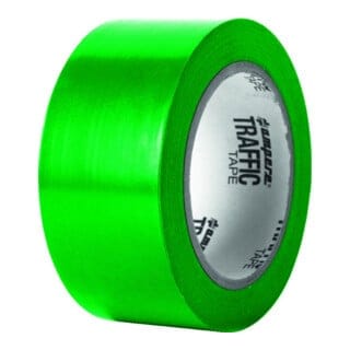 A.M.P.E.R.E. Traffic Tape Standard 0,15 mm Dicke 50mm x 33m Grün