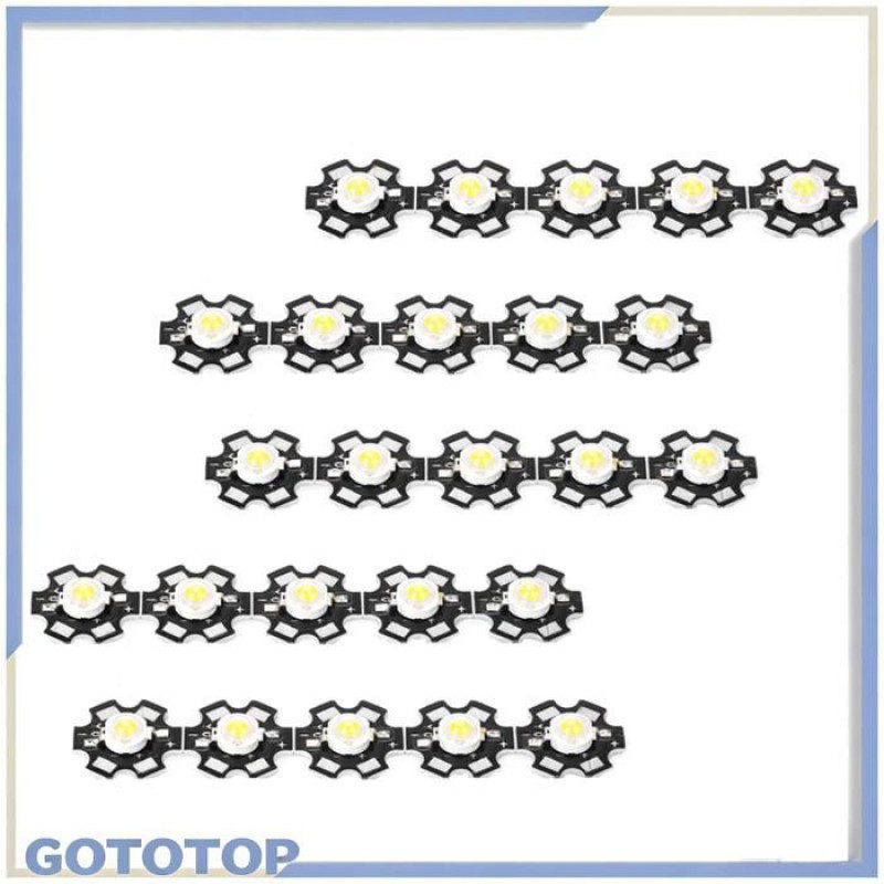 Fdit Hochleistungs-led-strahler Mit Integrierter Lichtquelle, Natürliches Weißlicht, Lampenperlen Mit Platine, 30000–35000 K