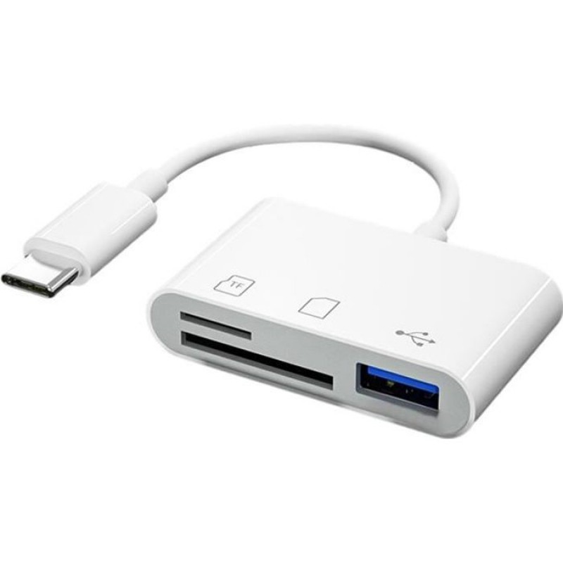 Usb-c Sd-kartenleser – Hilabee2 – Usb 3.0-adapter – Schwarz – Kompatibel Mit Sd/micro Sd/tf