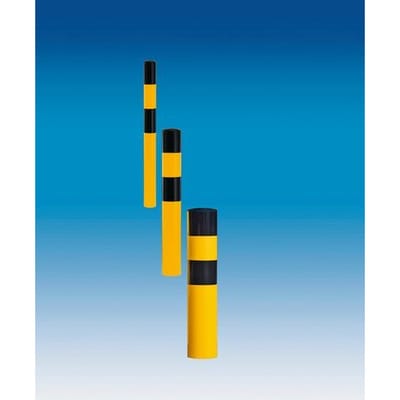Moravia Rammschutz-Poller XXL Stahl schwarz/gelb 273 x 1600 mm