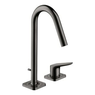 hansgrohe 2-Loch-Waschtischarmatur 160 Axor Citterio M A 135mm, m Zugst.Abl.Gar., pol. bla vc