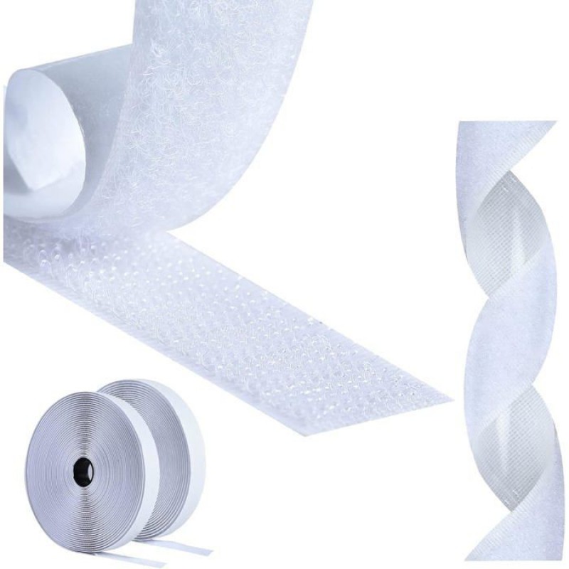 Doppelseitiges Klettband, 5 M Klettverschluss, 16 Mm Starker Klebehaken [r108]