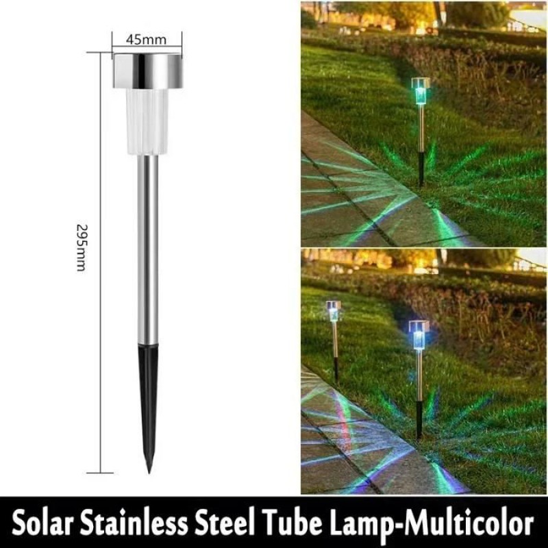 Solar-led-außenleuchten, Wasserdicht, Landschaftsbeleuchtung, Ideal Für Den Garten, Packung Mit 10, 20 Oder 30 Stück – 10 Stück – B3 – Farbig