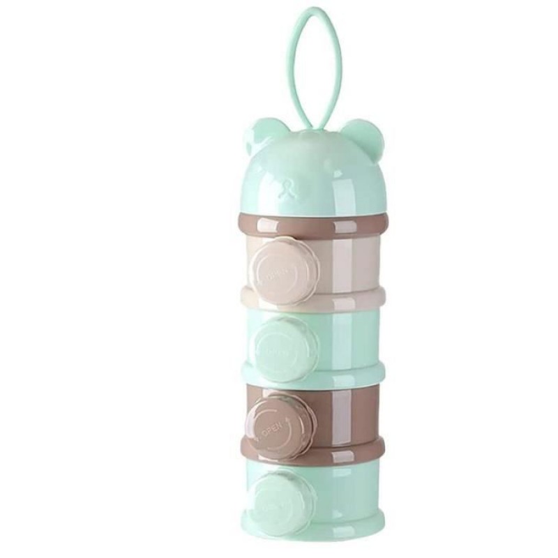 Babymilchpulver-portionsbox, 4-fächer-portionsbox Für Babymilchpulver, Aufbewahrungsbehälter