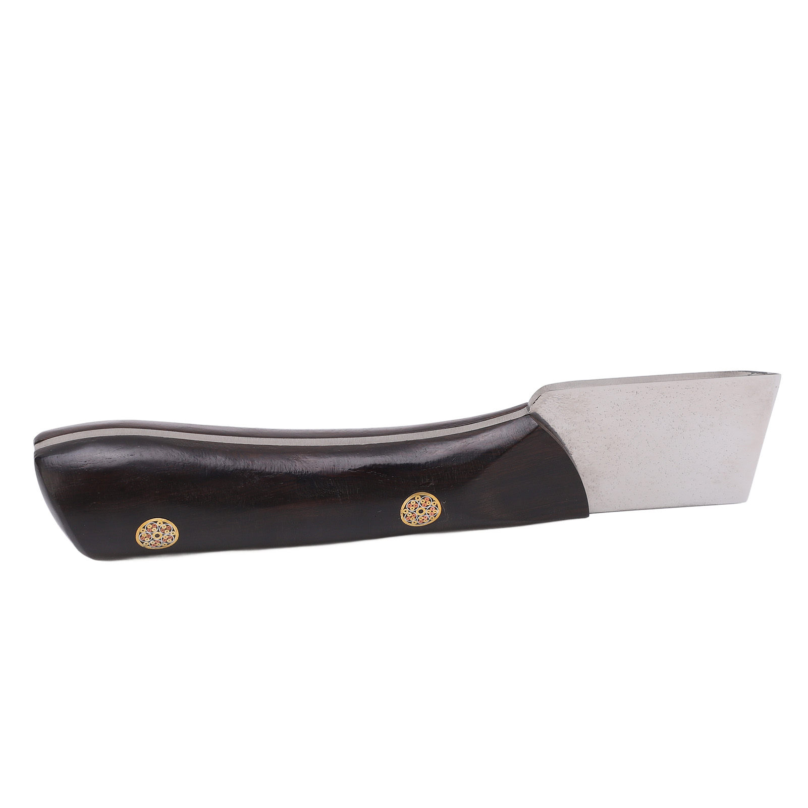 Lederschälmesser Aus Hochleistungsstahl, Kleines Ergonomisches Lederschneidemesser Mit Holzgriff Für Diy-lederarbeiten