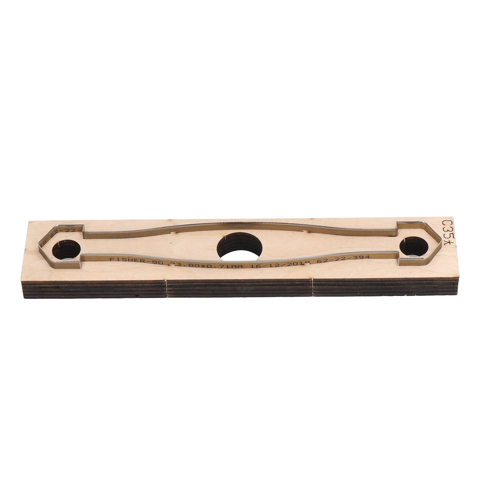 Wiederverwendbare Lederstanzform Zum Selbermachen, Handgefertigt, Mit Extra Dicker Holzbasis Für Diy-bastelarbeiten
