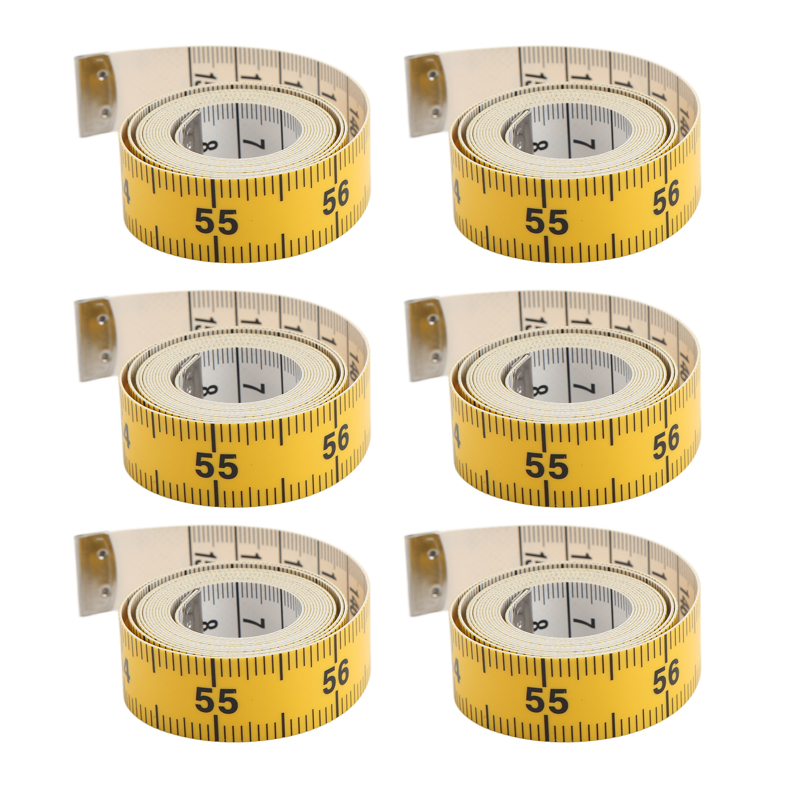 Meter Langes, Flexibles Doppelskalen-maßband, Gut Ablesbar, Dehnbar, Strapazierfähig, Zum Messen Des Körpers Und Zum Nähen
