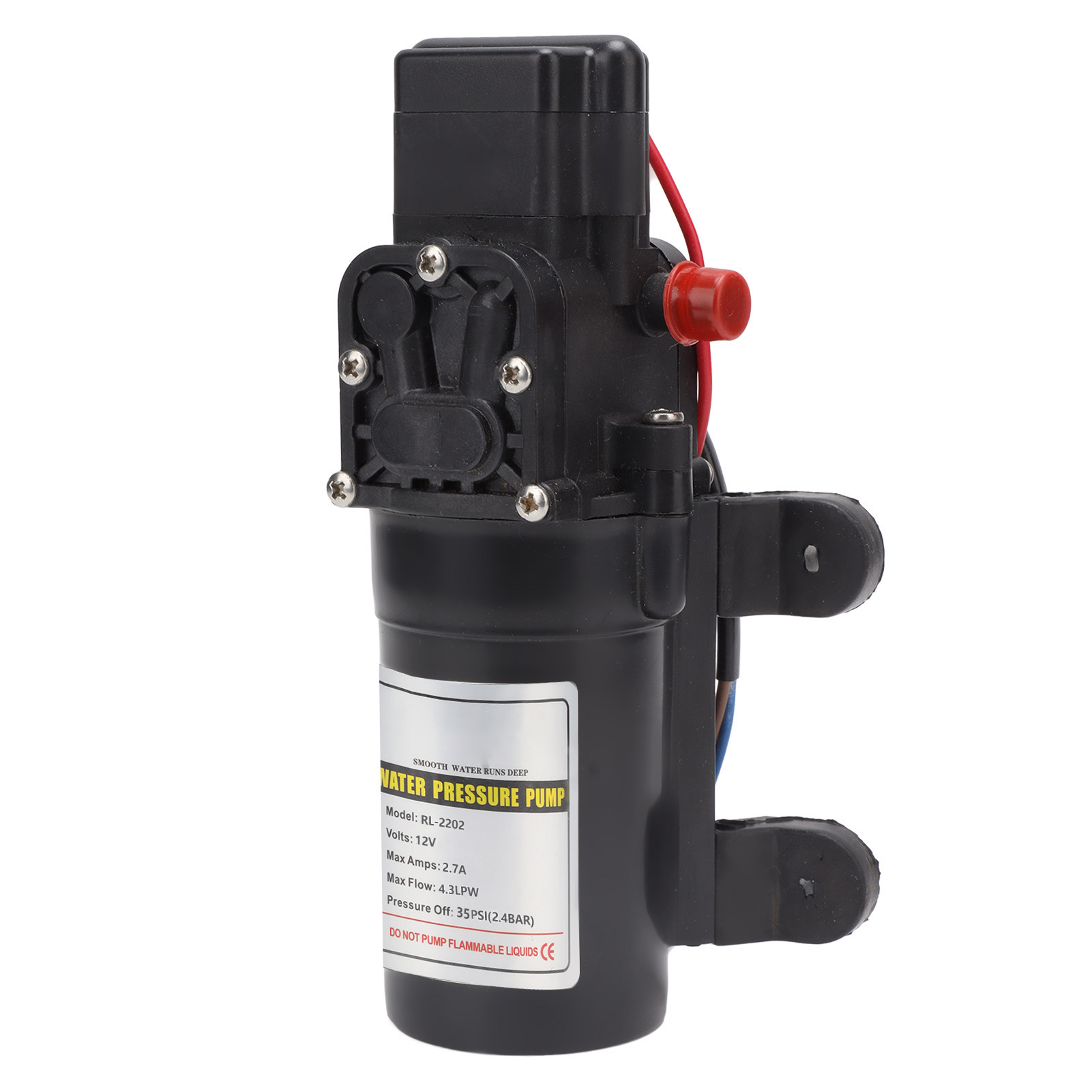 Hochdruck-membranpumpe Für Wasser, Selbstansaugend, 12 V, Modell Rl 2202, Für Den Außenbereich