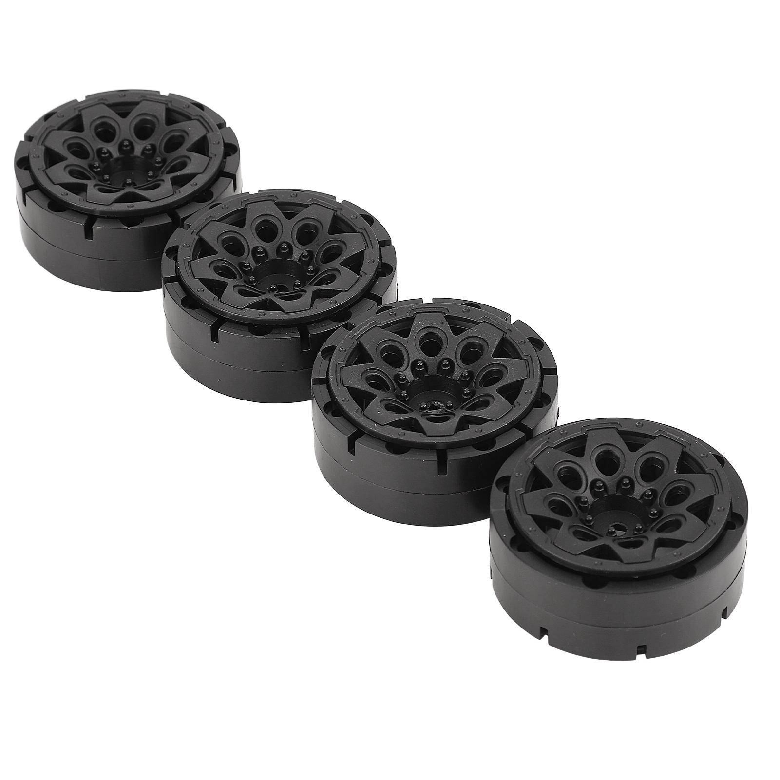 Universelle 1,9-zoll-rc-nylon-radnaben, Beadlock-felgen Für Traxxas Axial Scx10 D90, 4 Stück