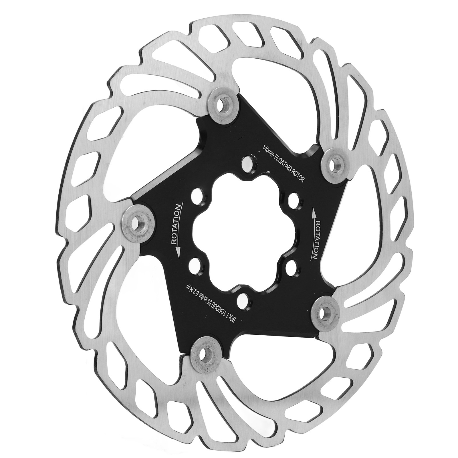 Satz Schwimmend Gelagerter Bremsscheiben Für Fahrräder, Leicht, Wärmeableitende Eigenschaften, Rennrad, Mountainbike, 6-loch, 140 Mm