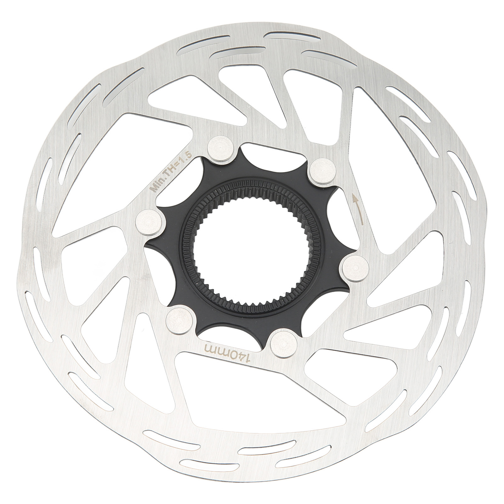 140-mm-mtb-bremsscheibe, Hohle Bremsscheibe Aus Edelstahllegierung Mit Centerlock-verschluss Für Fahrräder