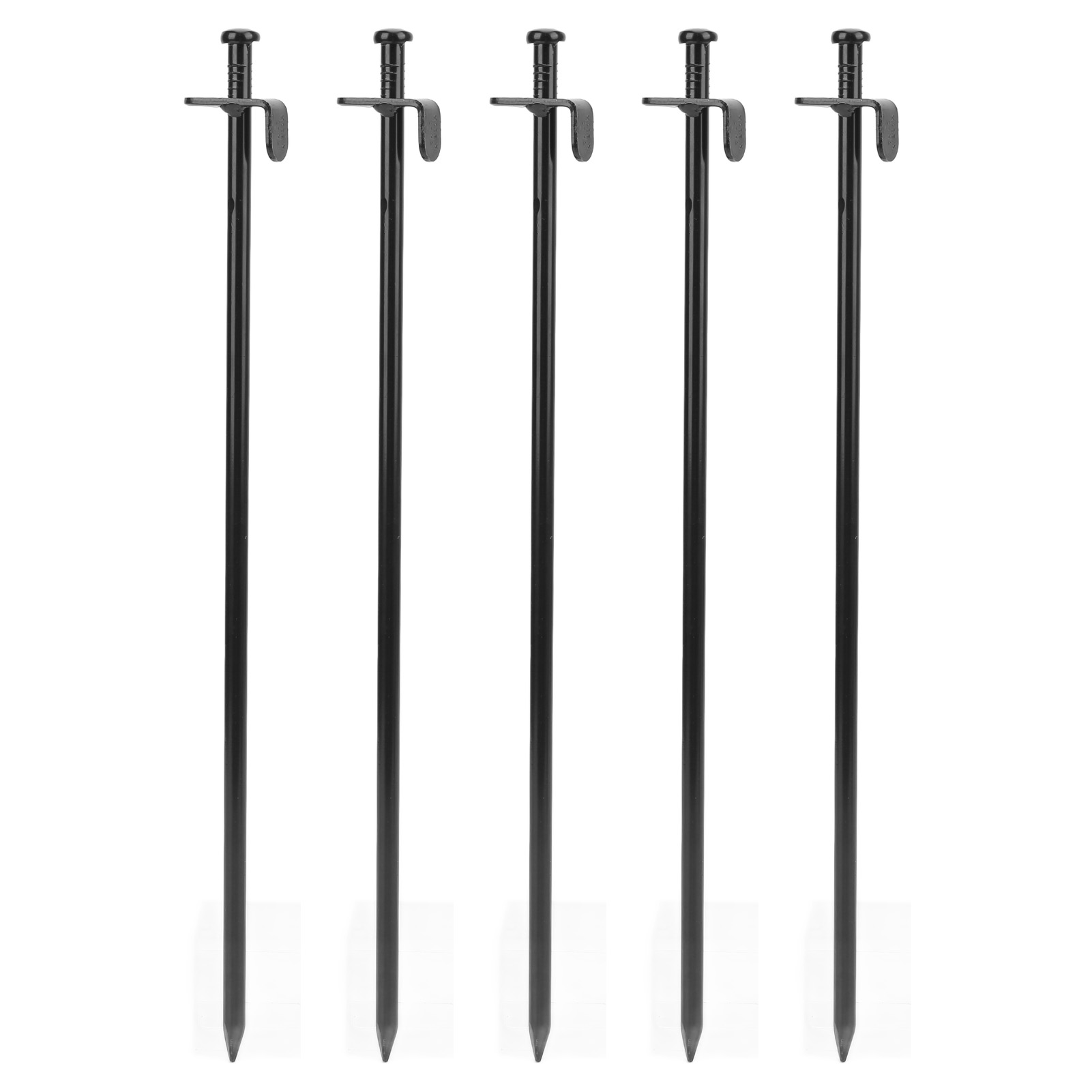 Robuste Metallheringe, Leicht Durchdringbar, Korrosionsbeständig, Vielseitig Einsetzbar Für Zelte Und Pavillons, 40 Cm
