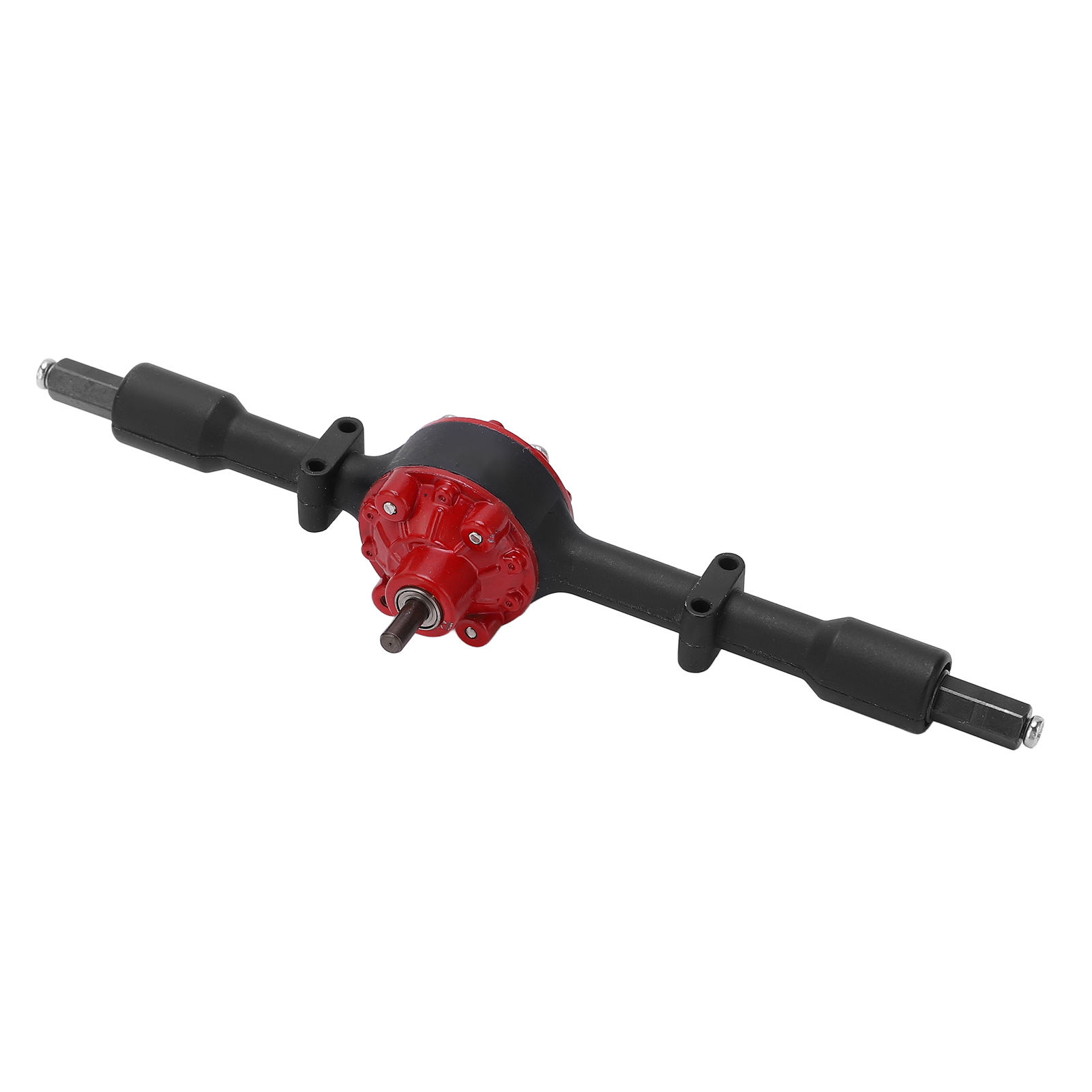 Hinterachse Aus Metall Für Wpl D12 Getriebe Rc Ersatzteile (schwarz Rot)