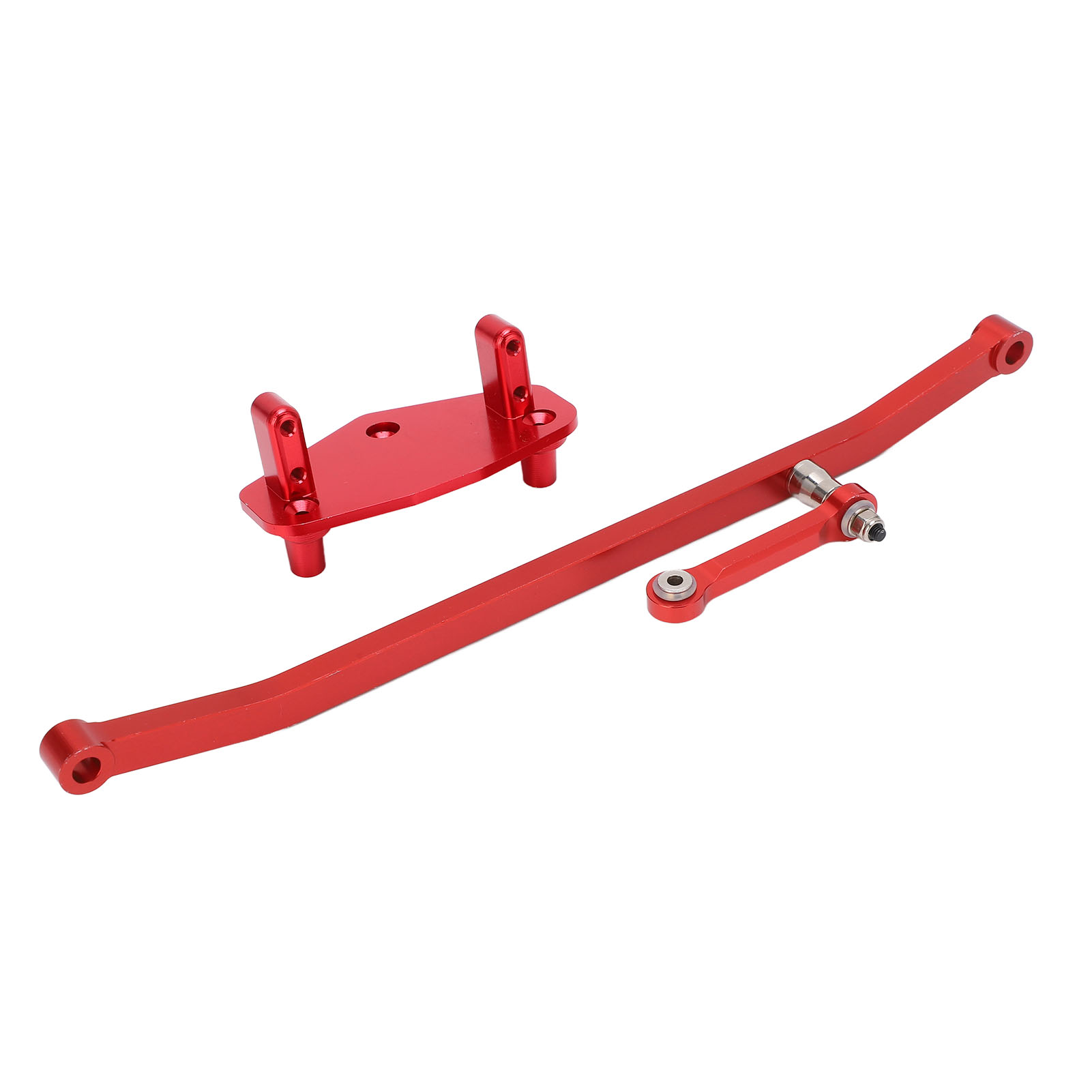 Rc Aluminium-spurstangensatz Für Losi Lmt 4wd 1/8 Monster Truck Mit Starrachse – Rot