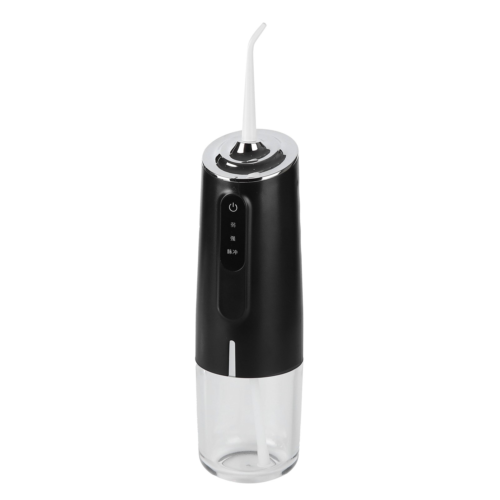 Tragbarer 240-ml-dental-irrigator, 3 Modi, Usb-aufladbar, Wasserdichter Dental-jet-reiniger Mit 1 Düse, Schwarz