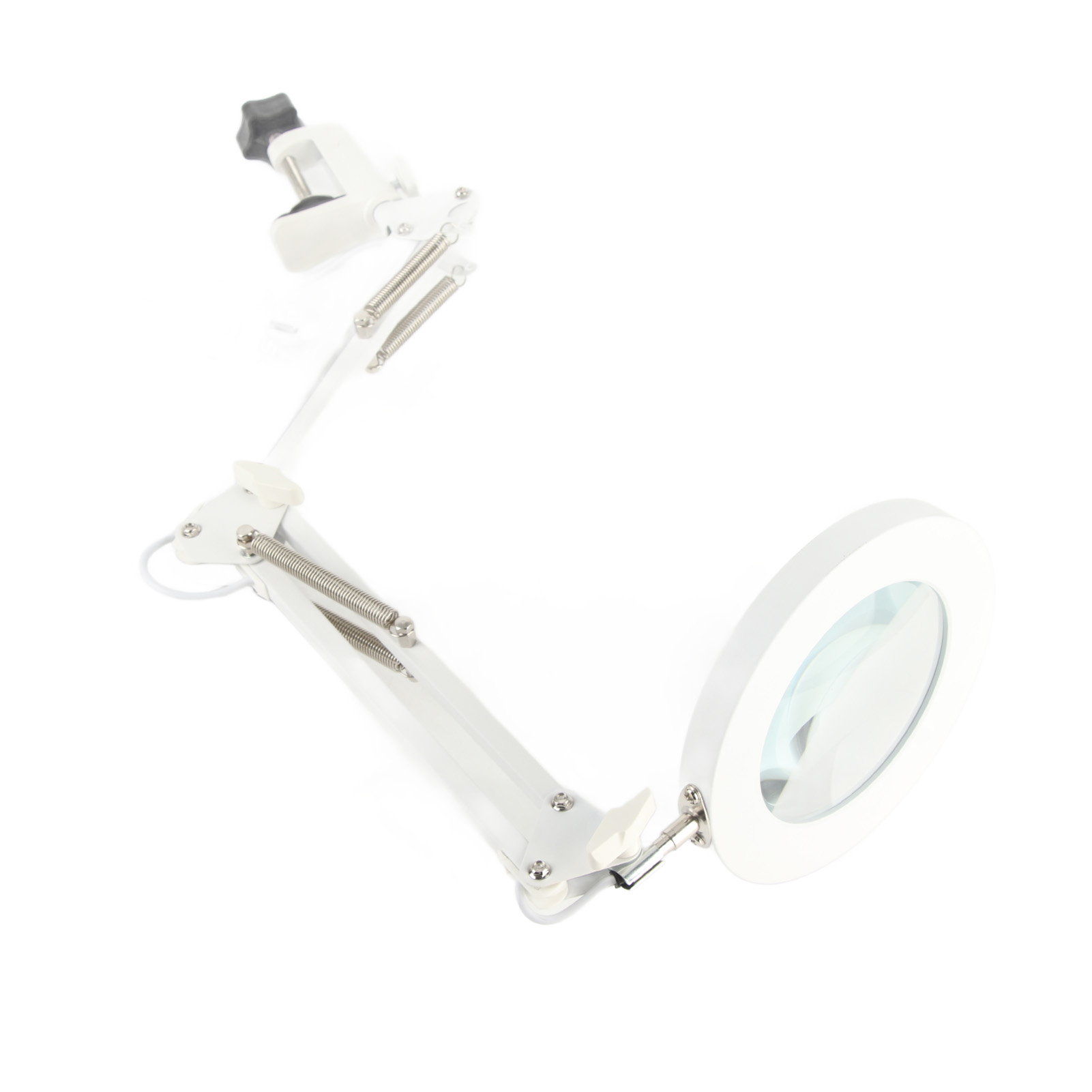 5-fach Vergrößernde Schreibtischlampe Mit 72 Leds, 3 Beleuchtungsmodi Und Einstellbarer Helligkeit – Beleuchtete Lupe Fürs Homeoffice