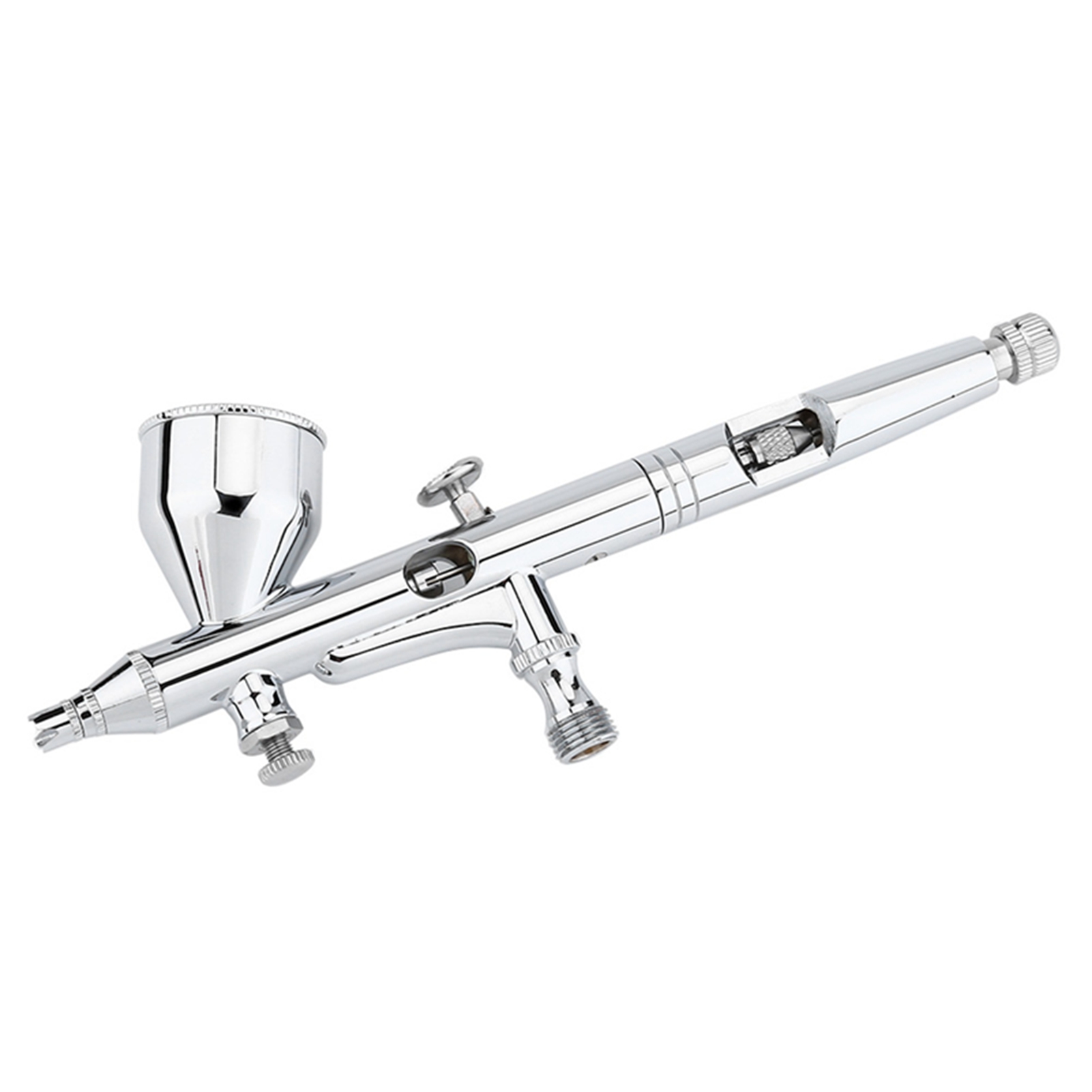 Doppelhub-airbrush-set Mit 0,2 Mm/0,3 Mm/0,5 Mm Nadel Für Torten-, Nagel- Und Modellbau