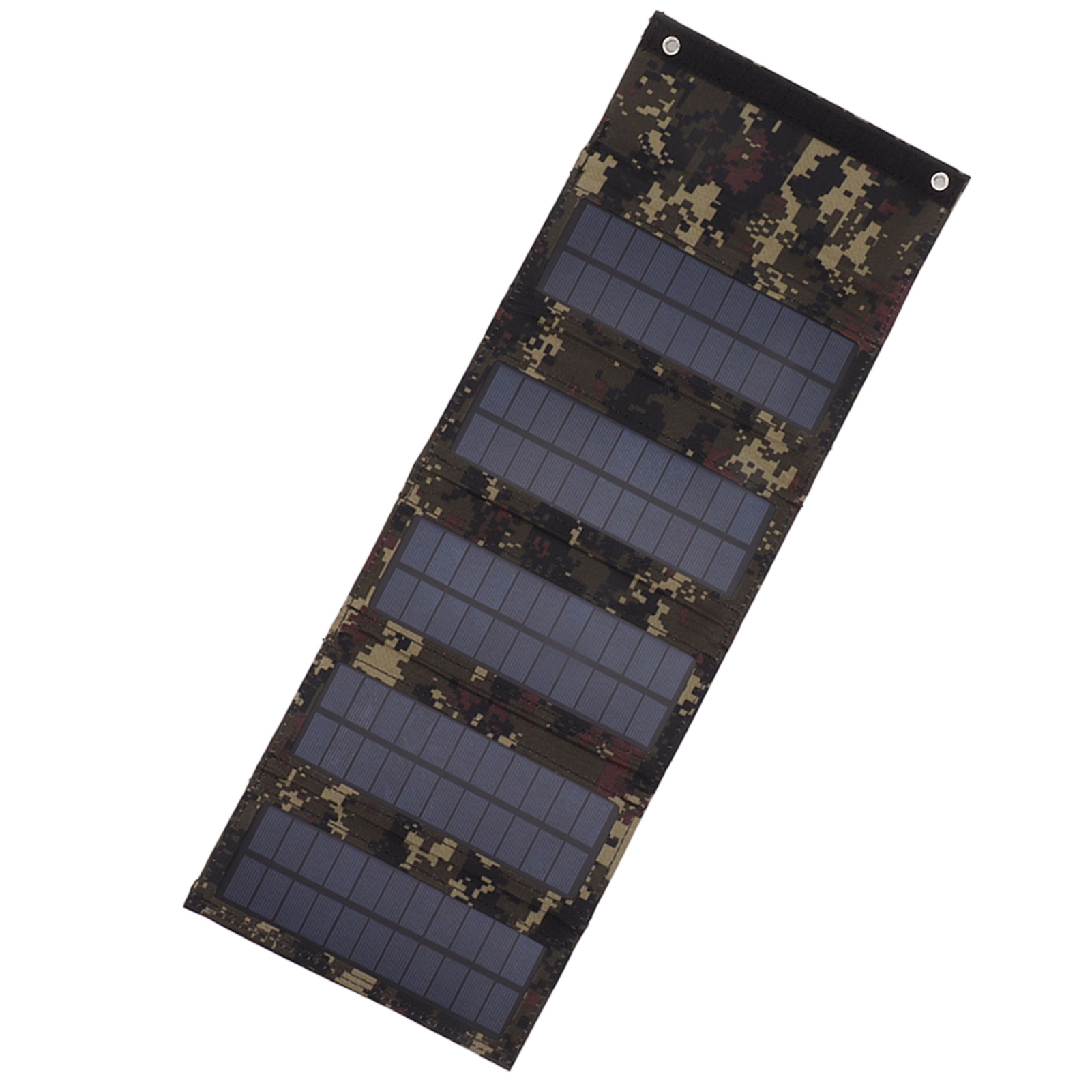 Tragbare 50-w-solarpanel-tasche, Monokristallines Silizium, 5 Faltbare Solarpanels, Tarngehäuse Für Outdoor- Und Notfalleinsätze
