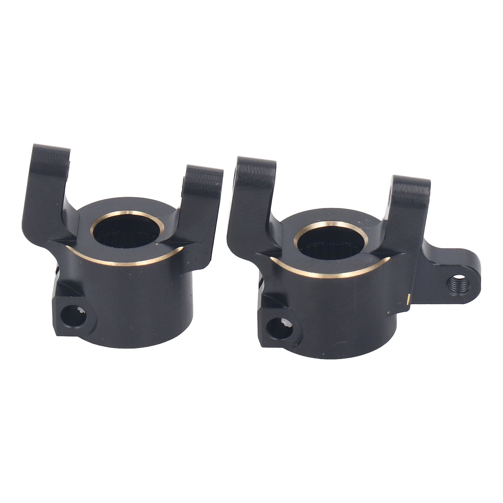 Stück Massive Messing-vorderradnaben Mit Achsschenkel Für Axial Scx10 Ii Ar44