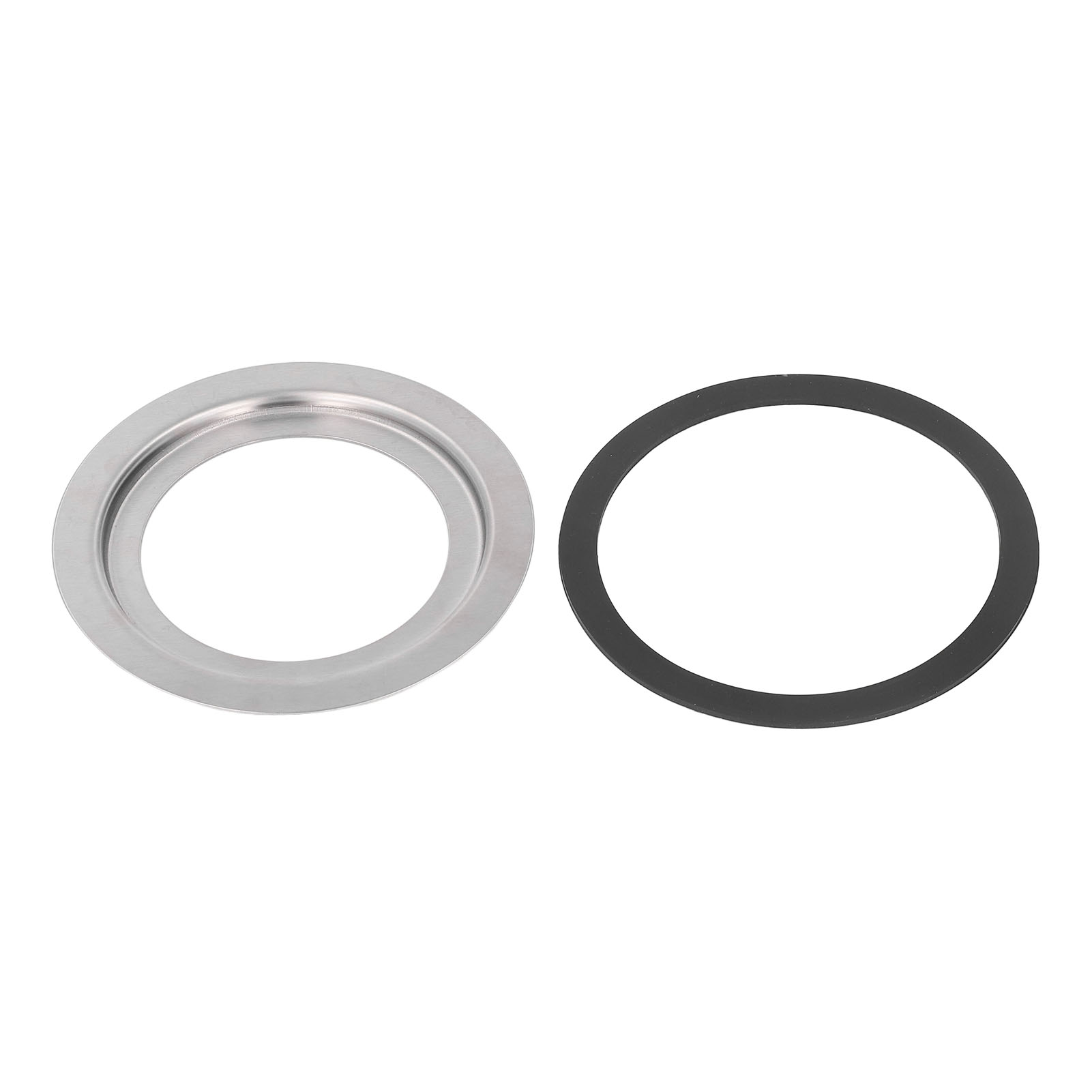 Adapter Für 140-mm-küchenabfallzerkleinerer, Durchmesser 140 Bis 110 Mm, Edelstahl, Für Spülbecken