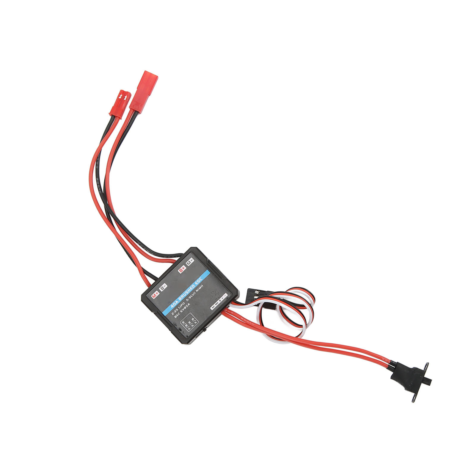 40a Swept Esc Niederspannungsschutzregelung Gaspedal Einweg/bidirektional Kletter-rc-auto