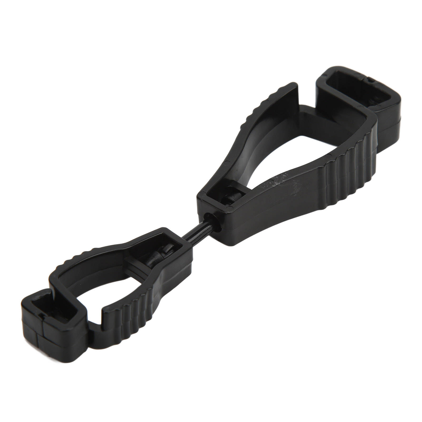 Packung Mit 5 At-1-clips Für Arbeitshandschuhe, Schwarzer, Verlustsicherer Kunststoffclip