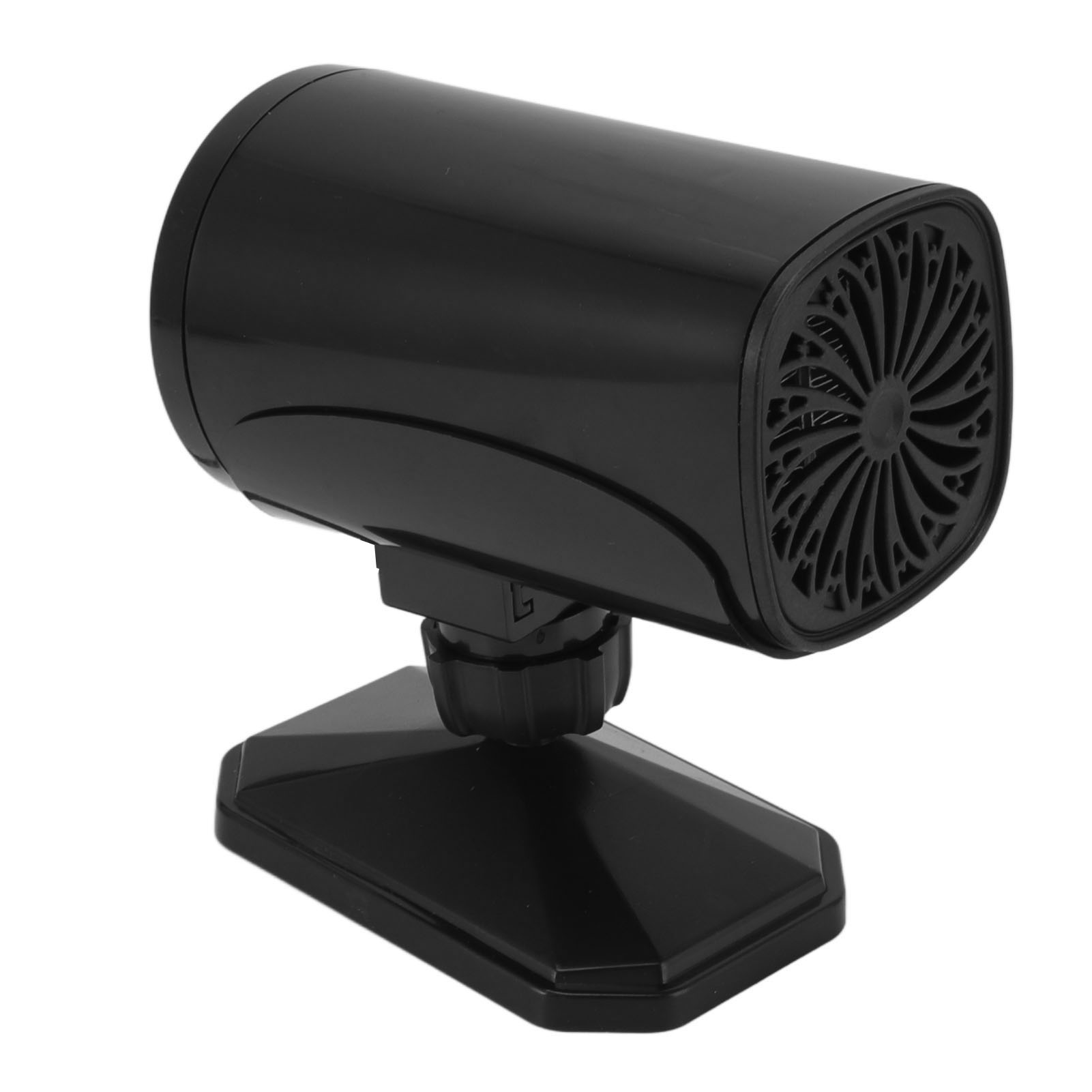 150-w-autoheizung, 2 Heiz-/kaltstufen, 360°-drehung, Tragbarer Entfroster/entfeuchter, 12 V, Schwarz