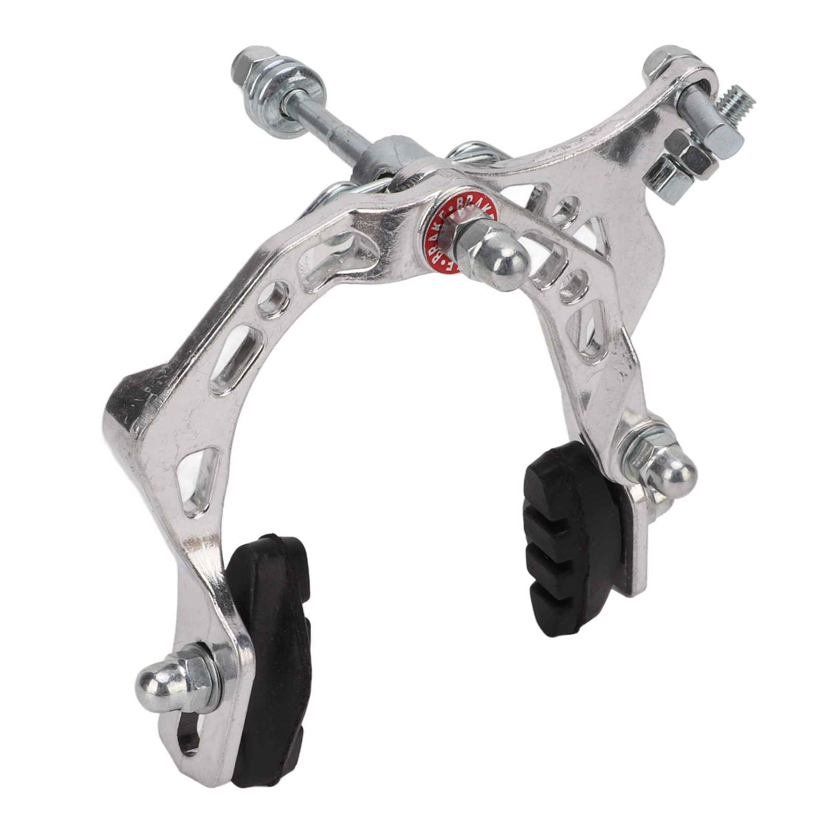 Hochfester Bremssattel Aus Aluminiumlegierung, Stabil Und Langlebig, Fahrradzubehör Für Motorräder Und Mountainbikes, Silber