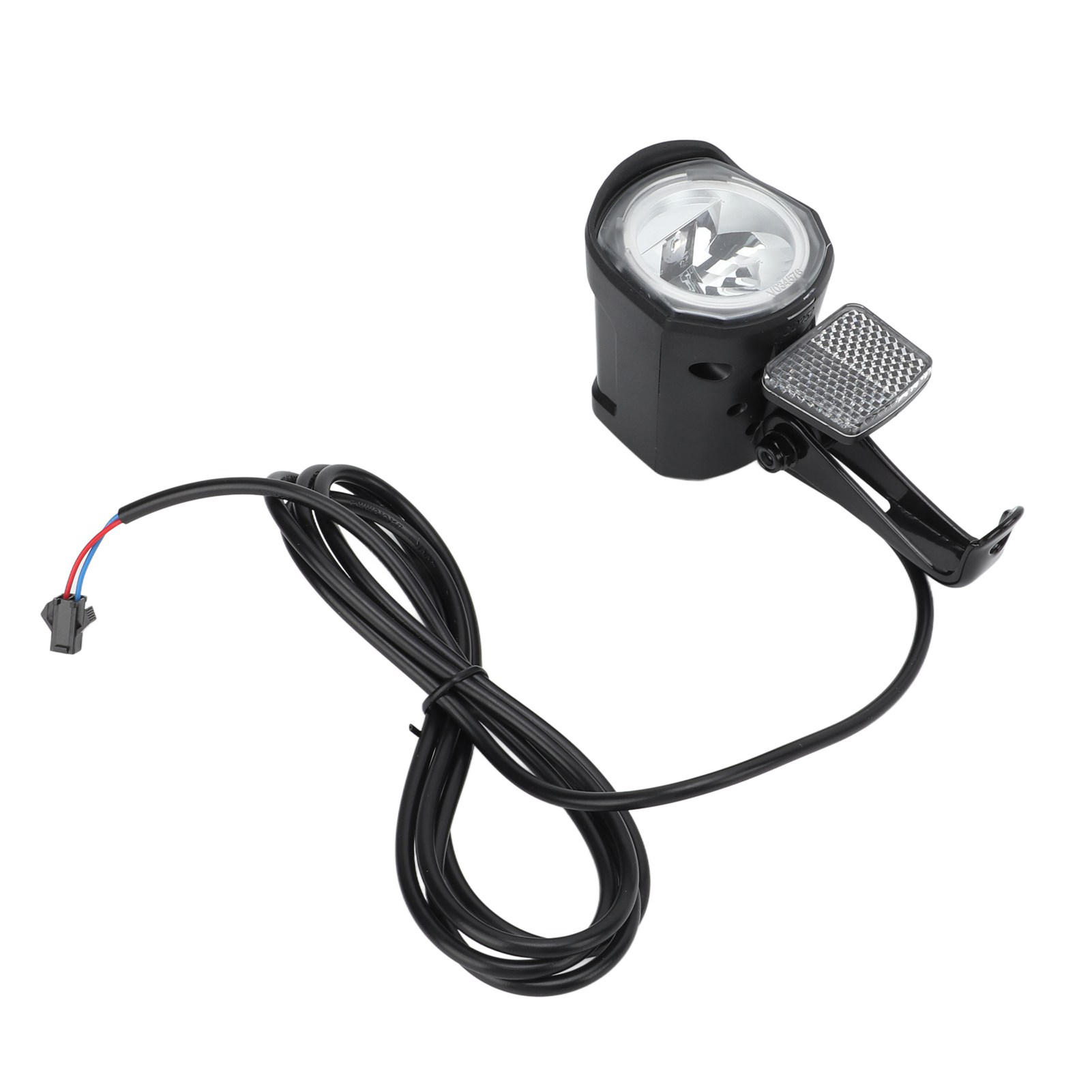 12–72 V Led-frontscheinwerfer Für E-bikes, 2-poliger Sm-stecker, Robustes Abs