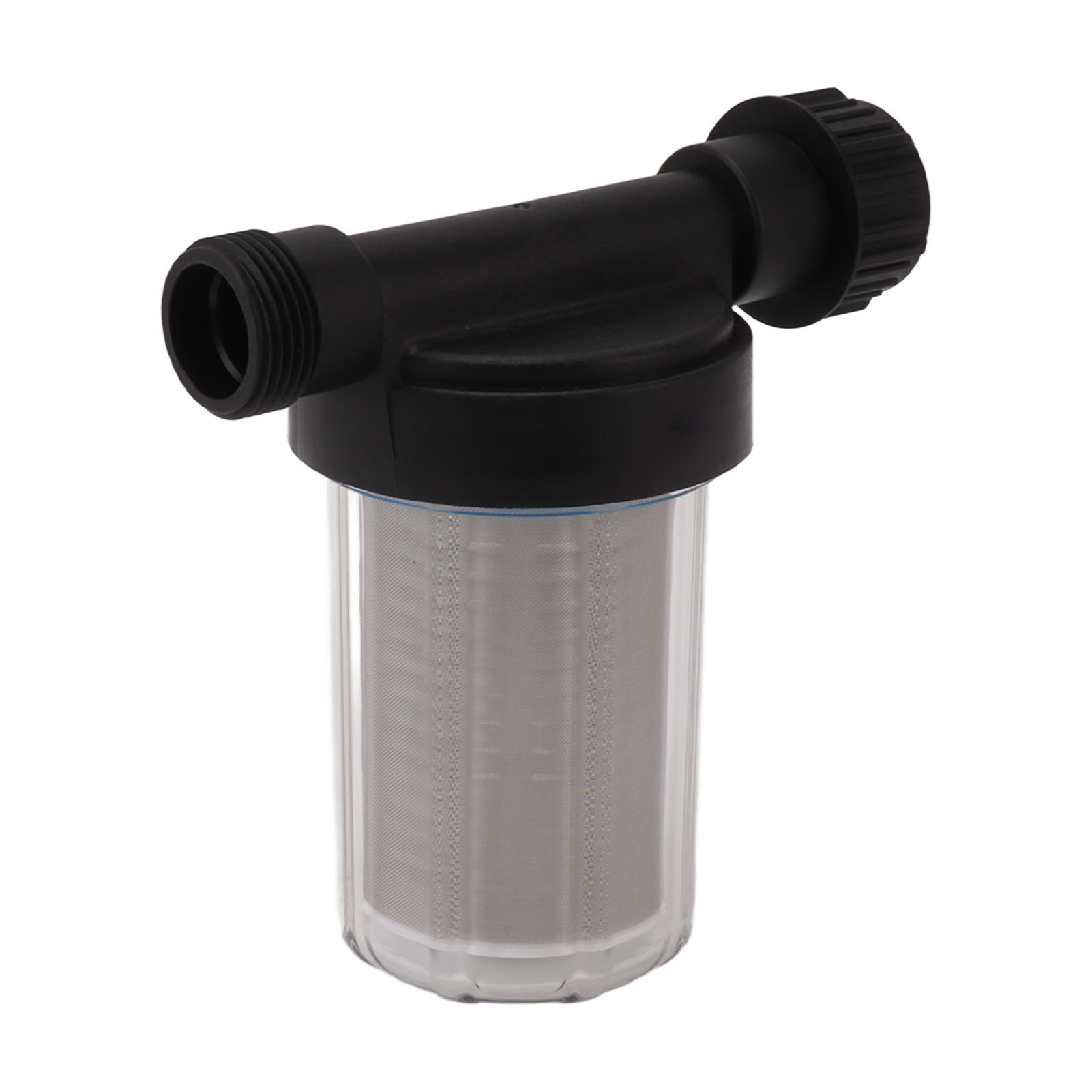 Transparenter Filter Für G3/4-gartenschläuche, Edelstahlsieb Für Wasserpumpen, Sedimentfilter Für Gartenschläuche