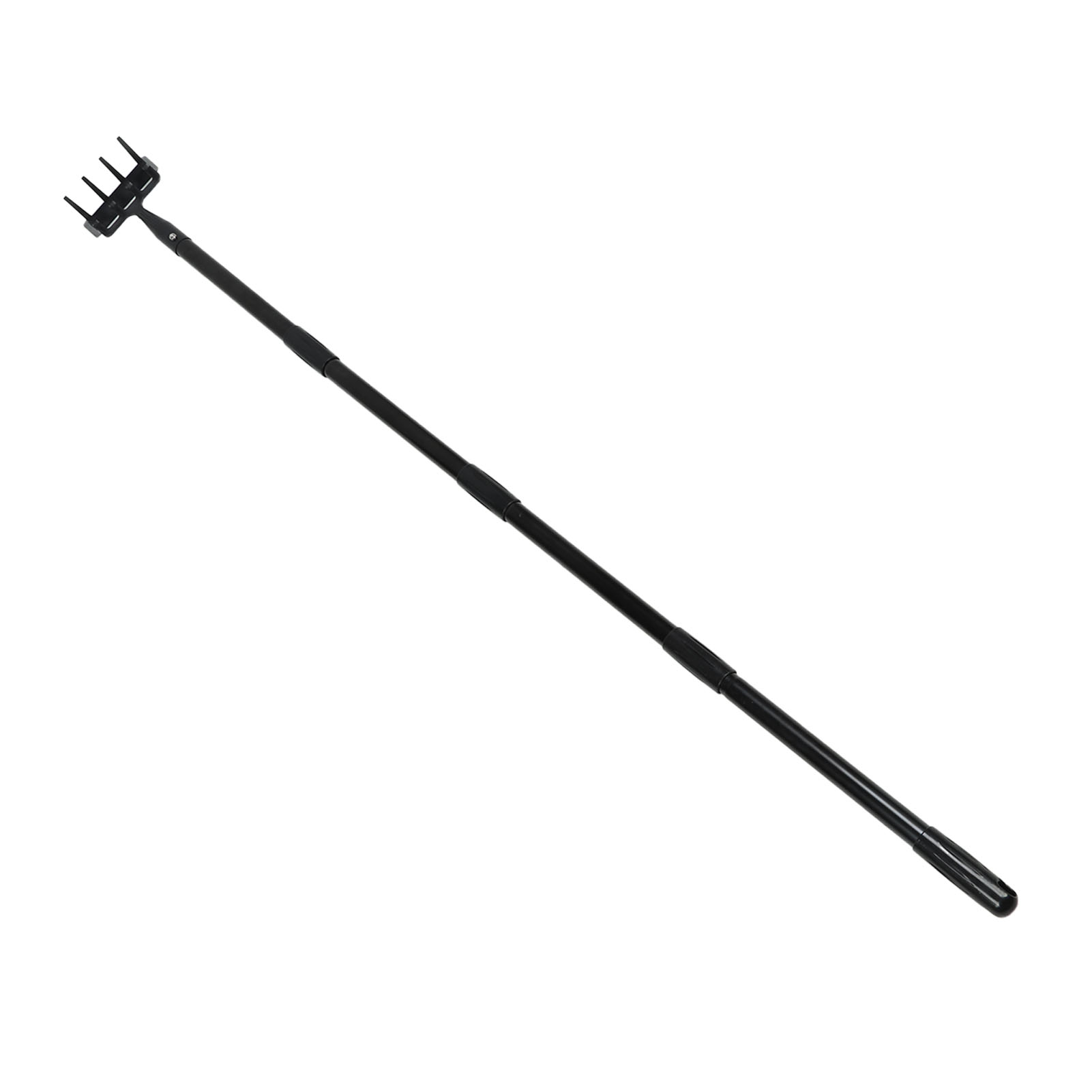 Teleskopierbarer Unkrautrechen Aus Edelstahl, Ergonomischer Griff, Handgartengerät Zum Hacken Und Auflockern Des Bodens, 4-teilig