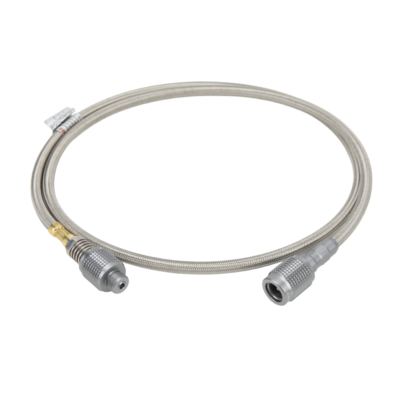 Hochtemperaturbeständiger Propangasschlauch, Flexibler Edelstahl, Adapter Für Outdoor-camping