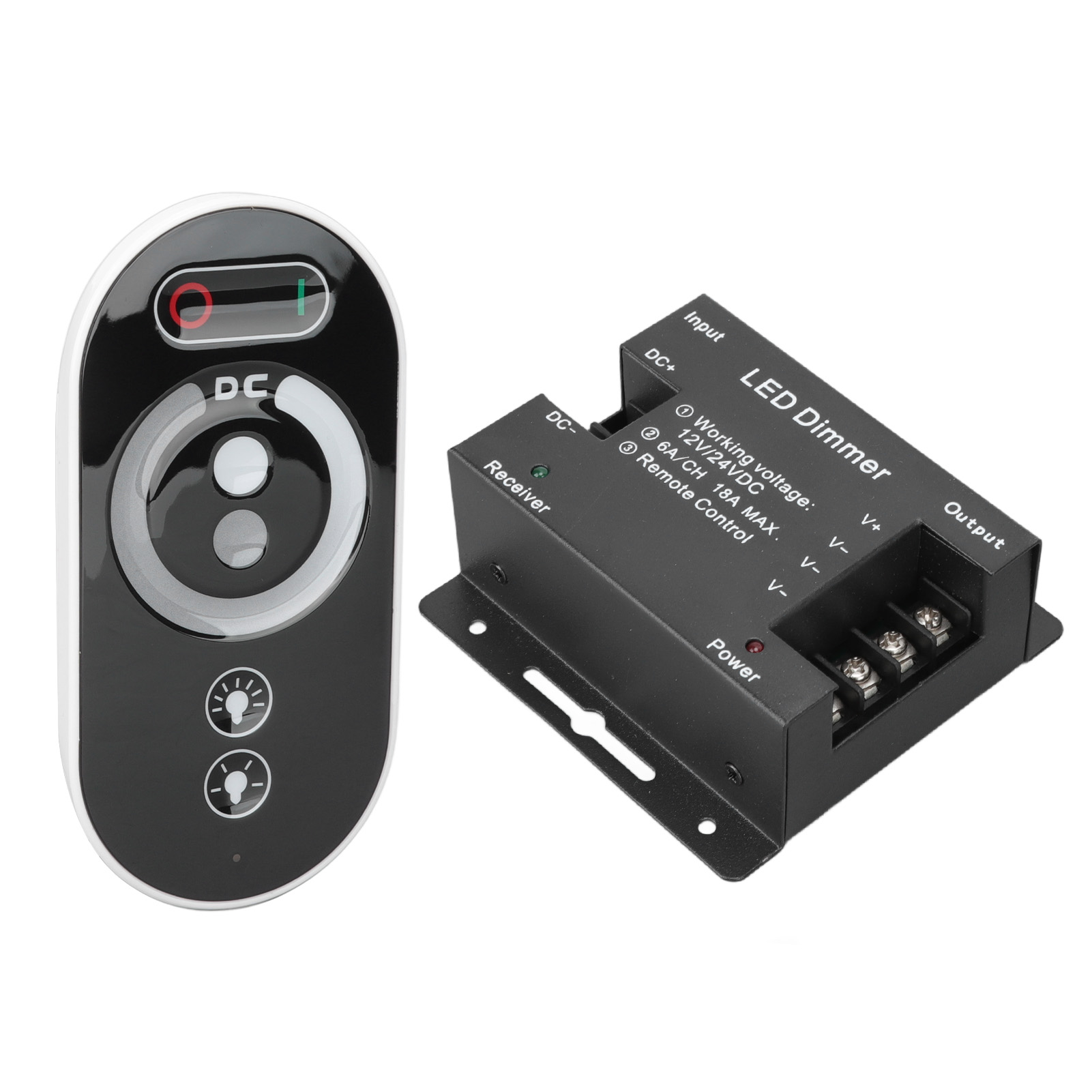 12v/24v Touchscreen-rf-funksteuerung Für Led-lichtleisten, Fernbedienungsdimmer