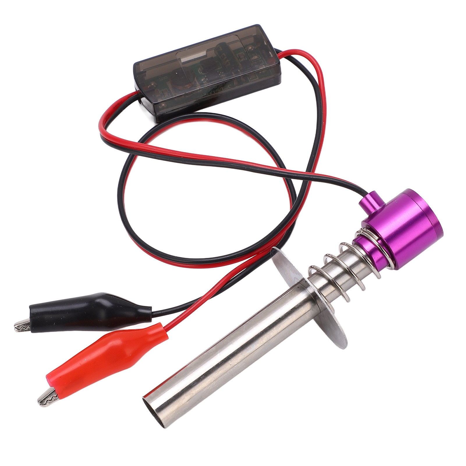 6-12v Rc-zündset Mit N4-zündkerze Und Dichtung Für Methanolmotoren, Modellflugzeuge/modellautos, Lila