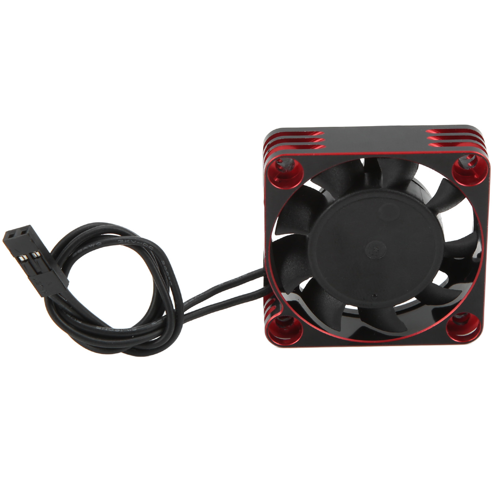 40x40mm Rc-motor-kühlkörper Mit Lüfter Für Modellautos, 28000 U/min, Hochgeschwindigkeit, Passend Für F540, 550, 3650, 3660, Rot