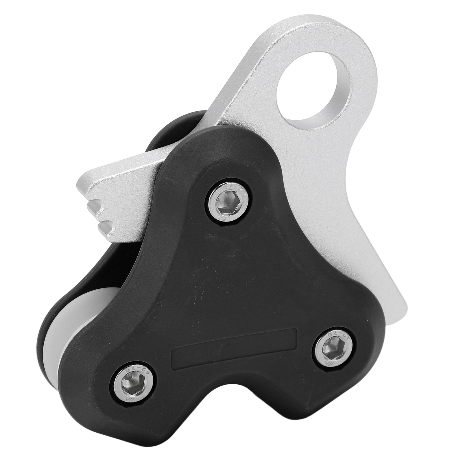 Seilrolle Aus Aluminiumlegierung Für Freitauchen, Seilaufwickler Aus Metall, Hocheffizientes Tauchzubehör, Schwarz