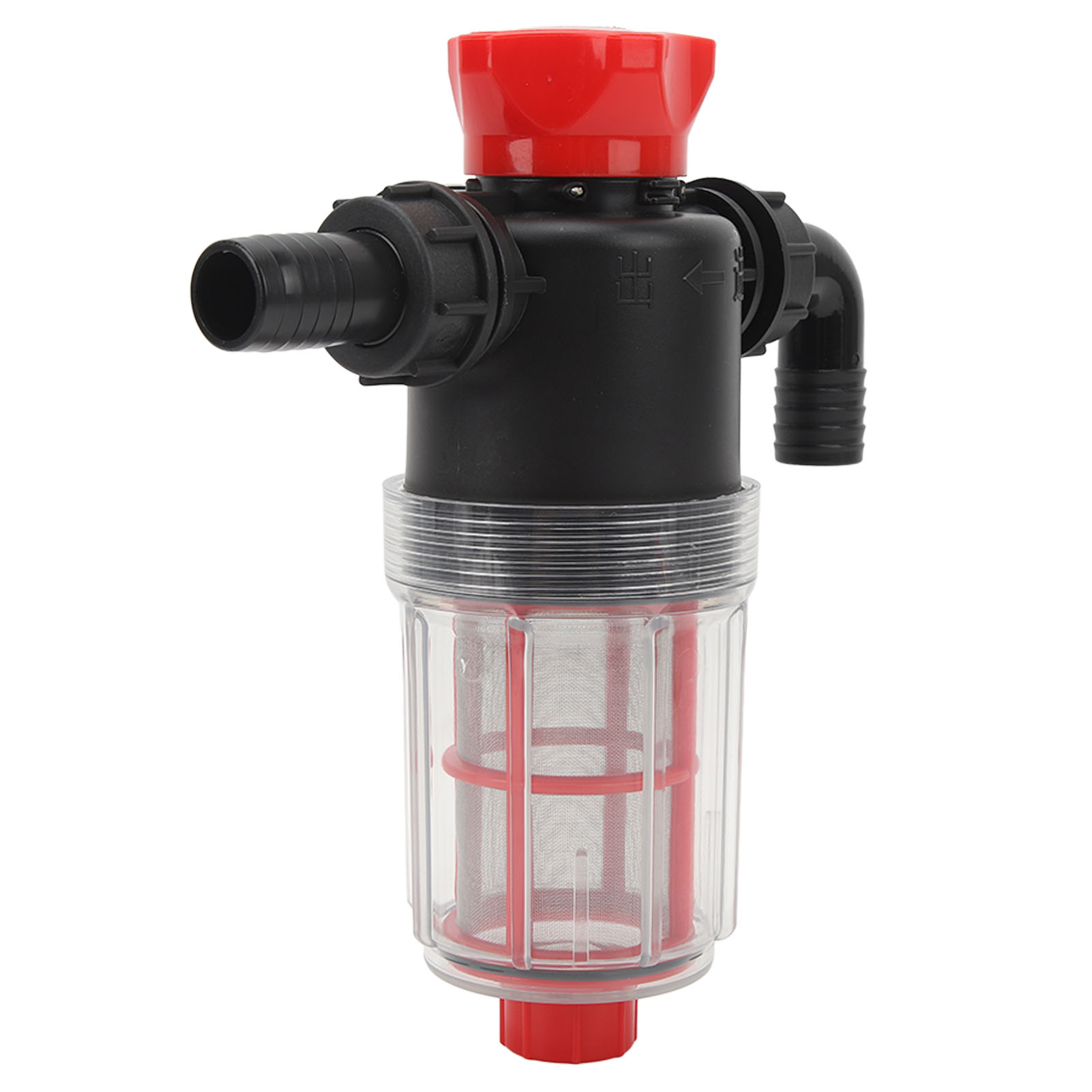 Wasserpumpenfilter Mit 60-mesh-edelstahlsieb, Transparenter Hochleistungsfilter Für Rohre, 25-mm-anschluss (g1-rohr)