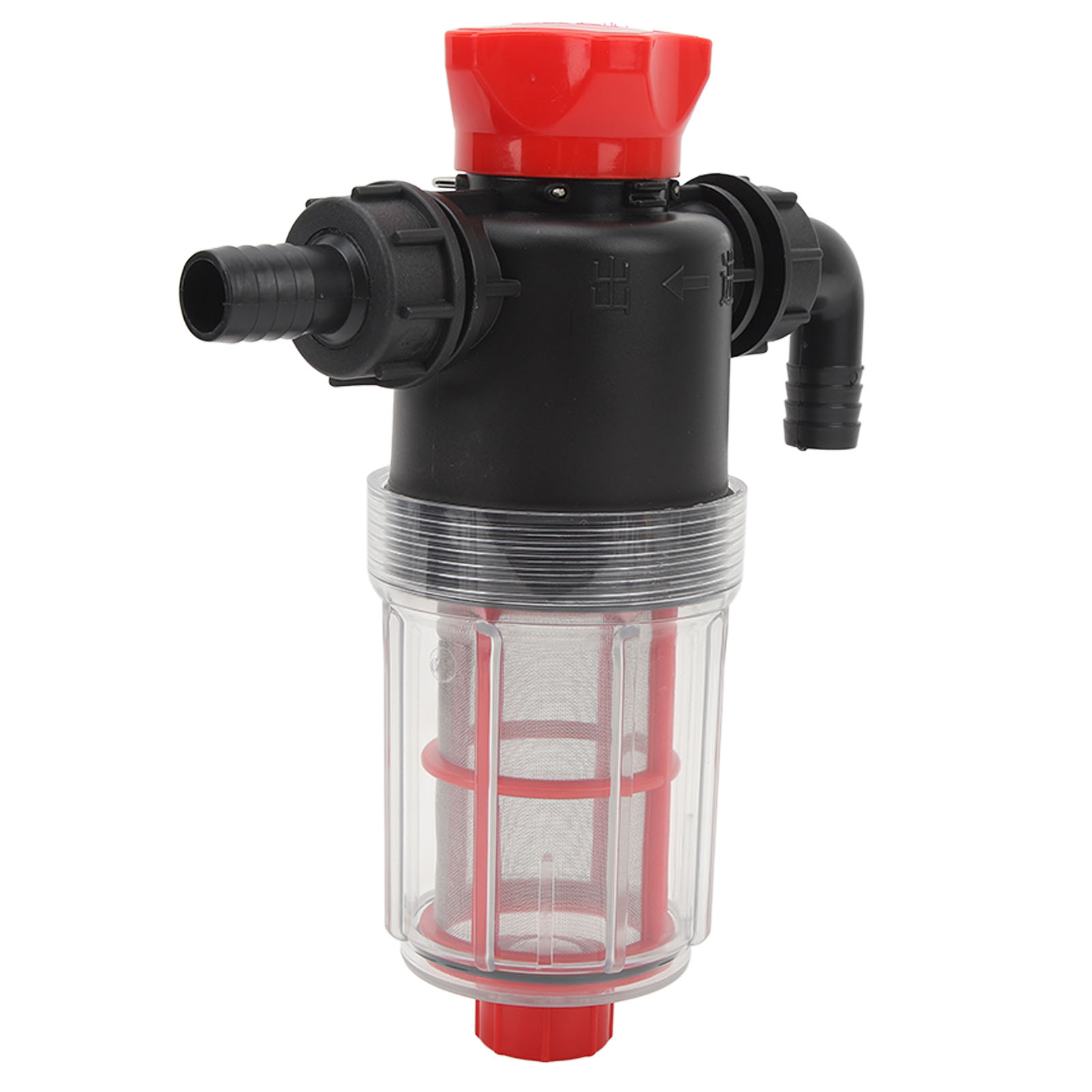 Wasserpumpenfilter Mit 60-mesh-edelstahlsieb, Transparenter Hochleistungsfilter Für Rohre, 19 Mm Anschluss (g3/4-rohr)