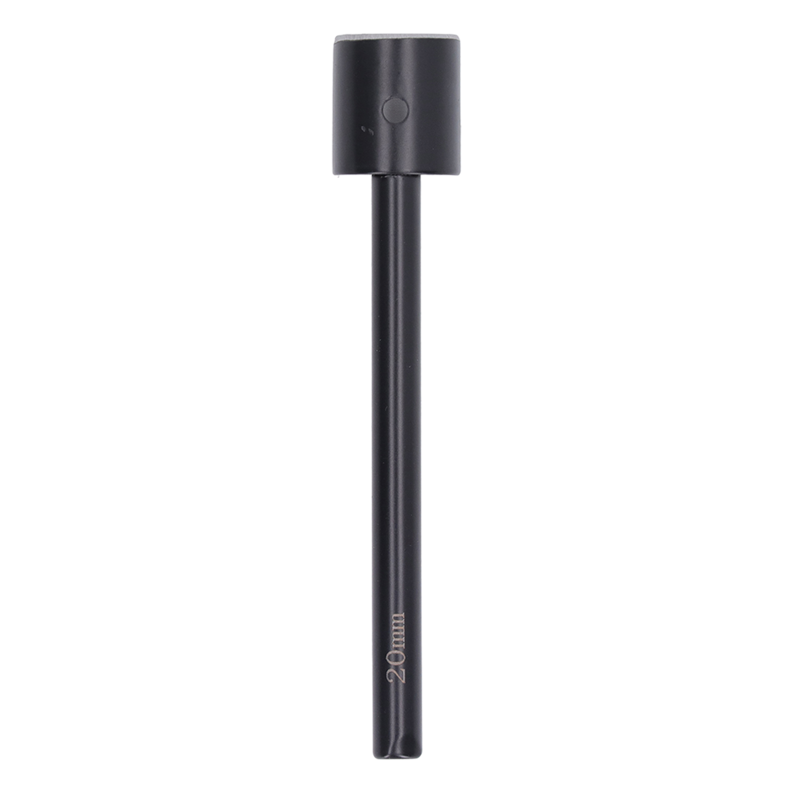 Halbkreisförmiger Lederlocher, Edelstahl, Schwarze Klinge, 20 Mm, Bastellocher