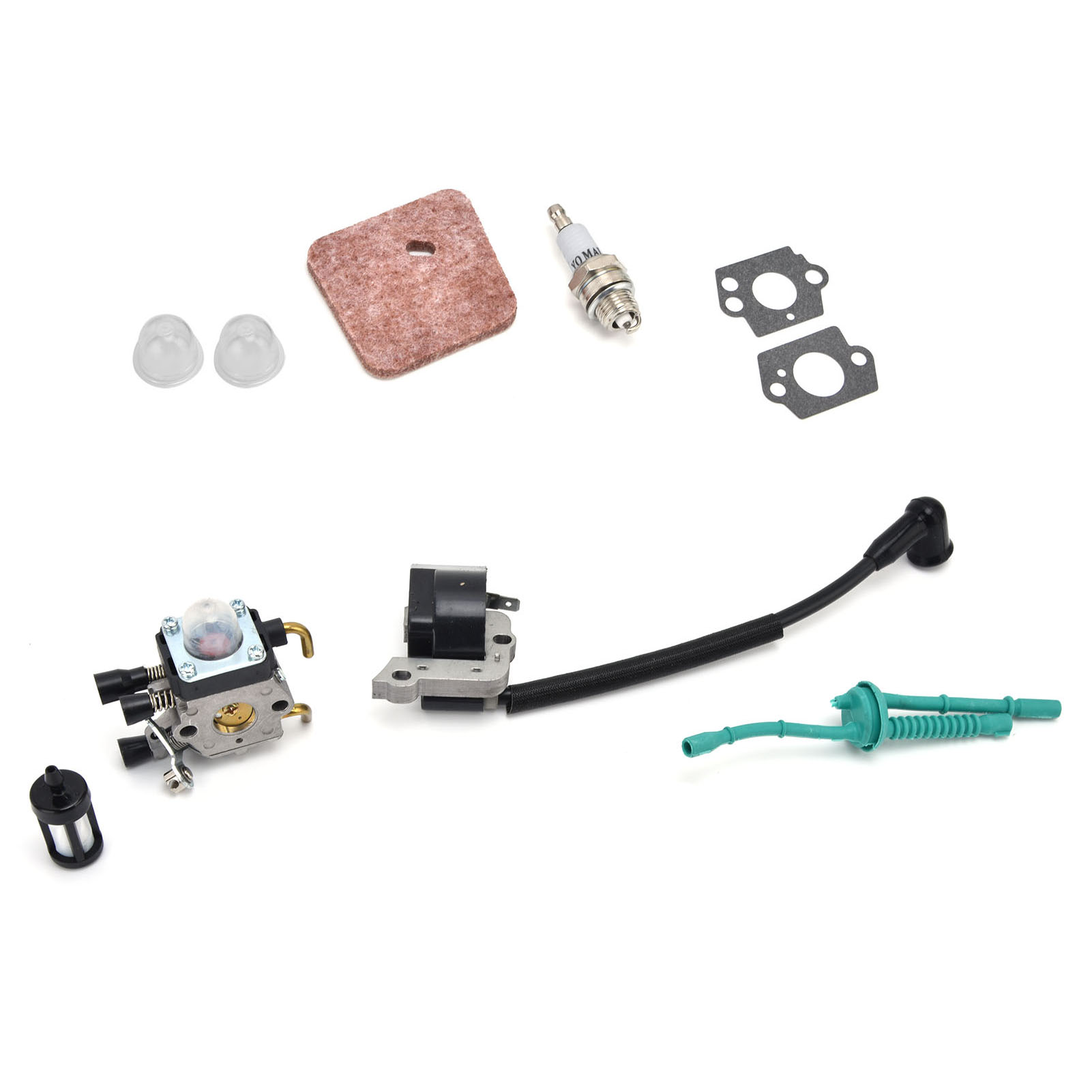 Zündspulen-vergaser-reparatursatz Für Stihl Fs55, Fs38, Fs55r, Km55, Fs45, Fs46 Freischneider – Ersatzteile