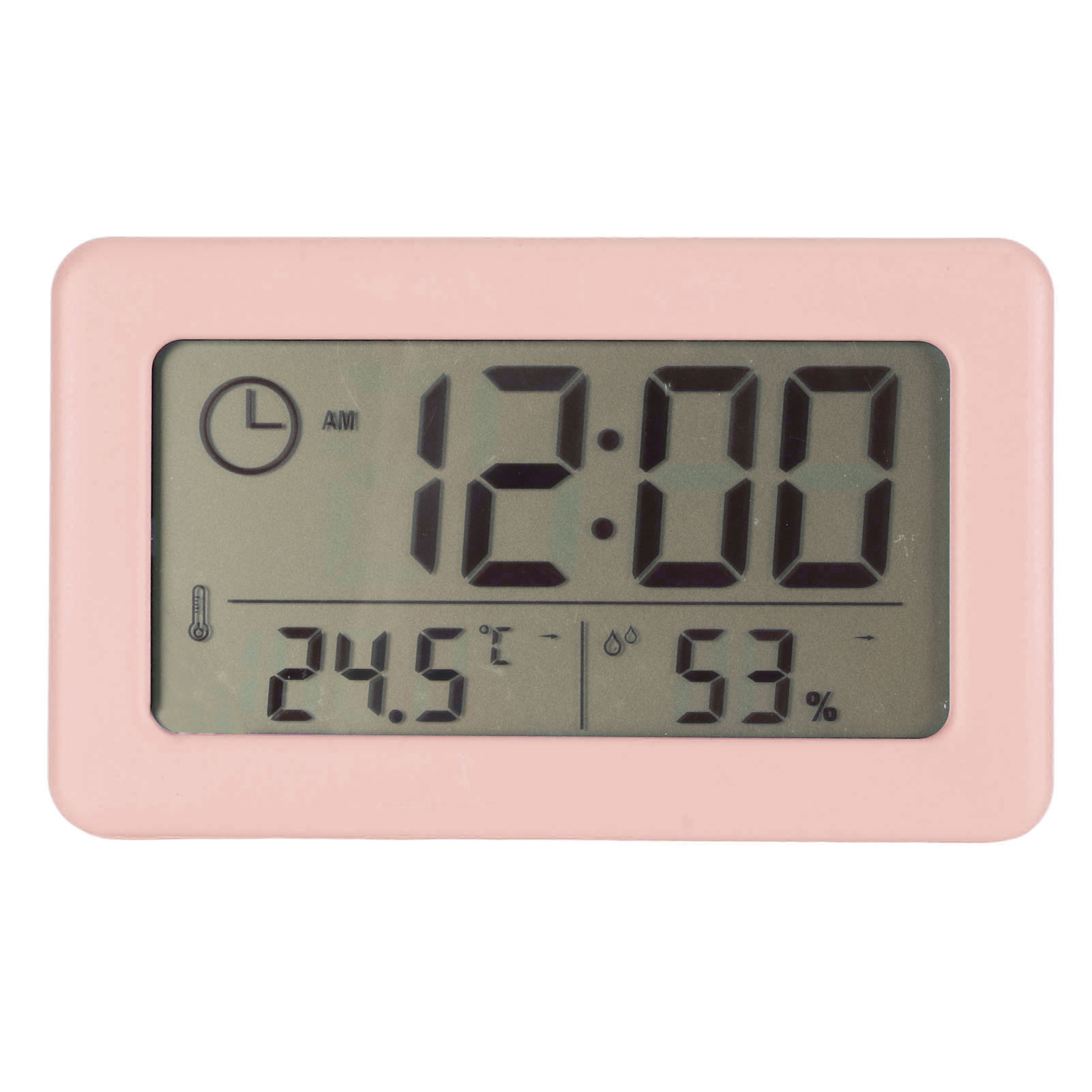 Tragbares Digitales Thermometer-hygrometer Mit Alarm Für Büro, Gewächshaus, Auto
