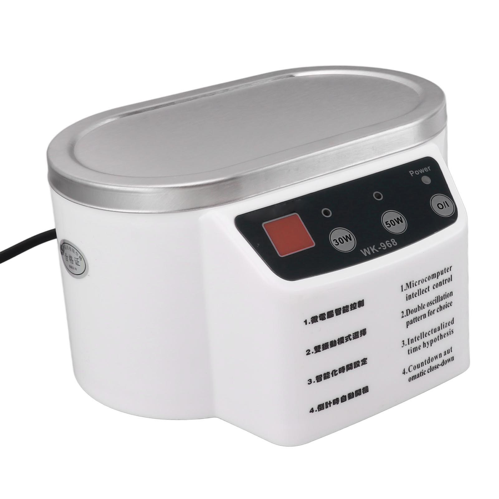 Wk968 Touchscreen-ultraschallreiniger Für Schmuck, Leiterplatten, Brillen Und Hardware – Reinigungsgerät Mit 220-v-eu-stecker