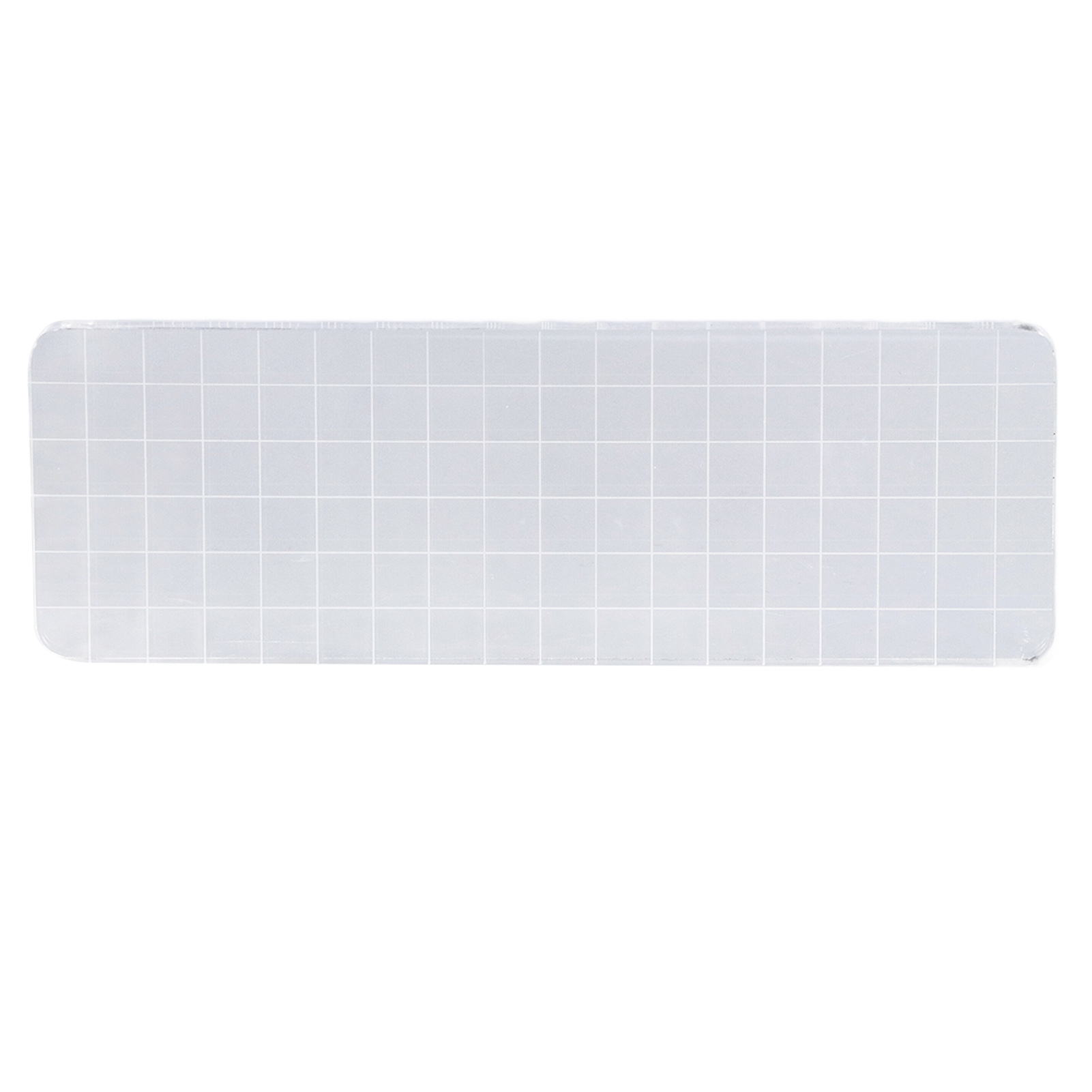 X 18 Cm Acrylblock, Sichere, Abgerundete Ecken, Langlebig, Wiederverwendbar, Transparent, Klare Stempel Für Notizbücher, Kalender, Karten