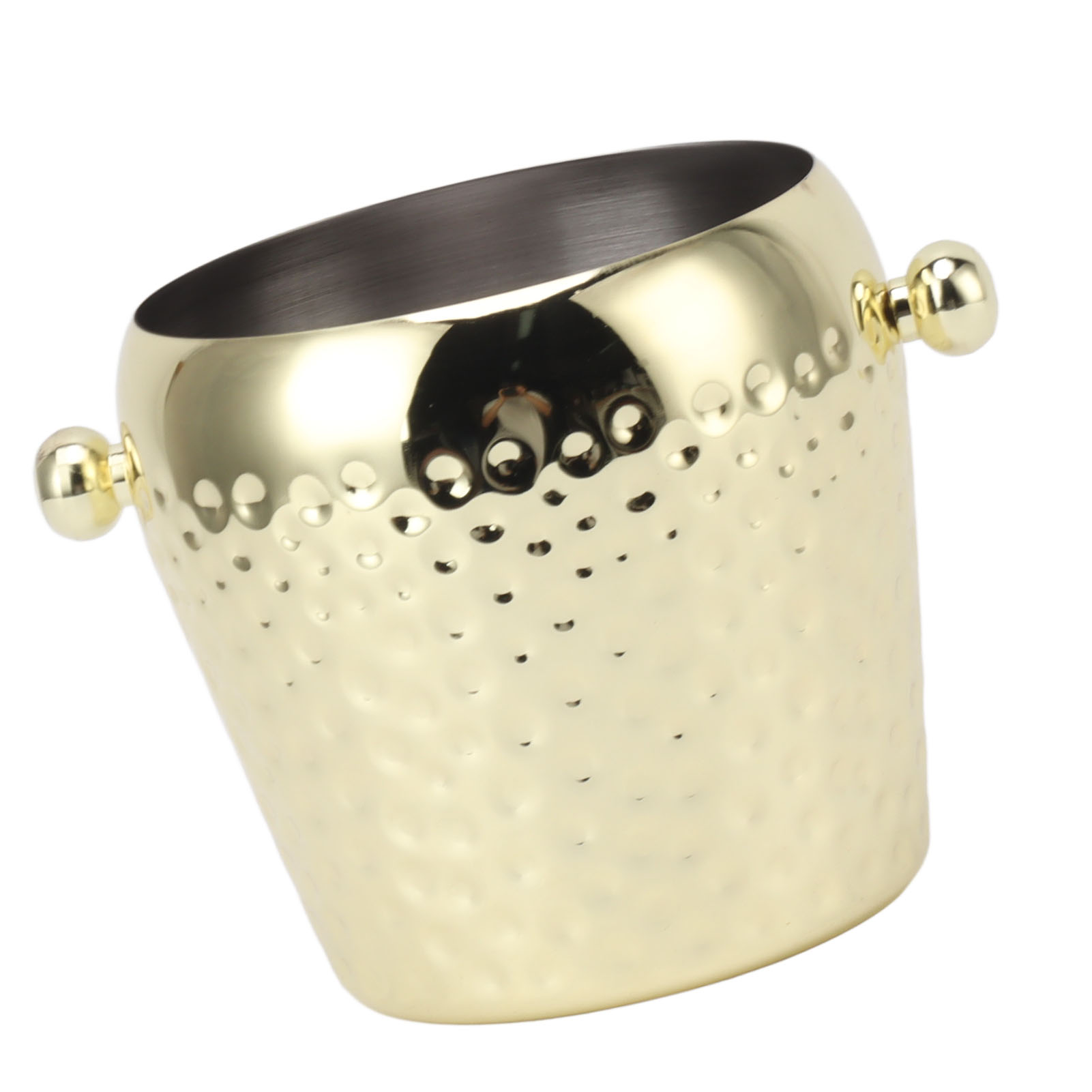 Eisbehälter Aus Edelstahl, Mini-isolierbehälter Für Bar, Wein, Champagner, 1 L, Gold