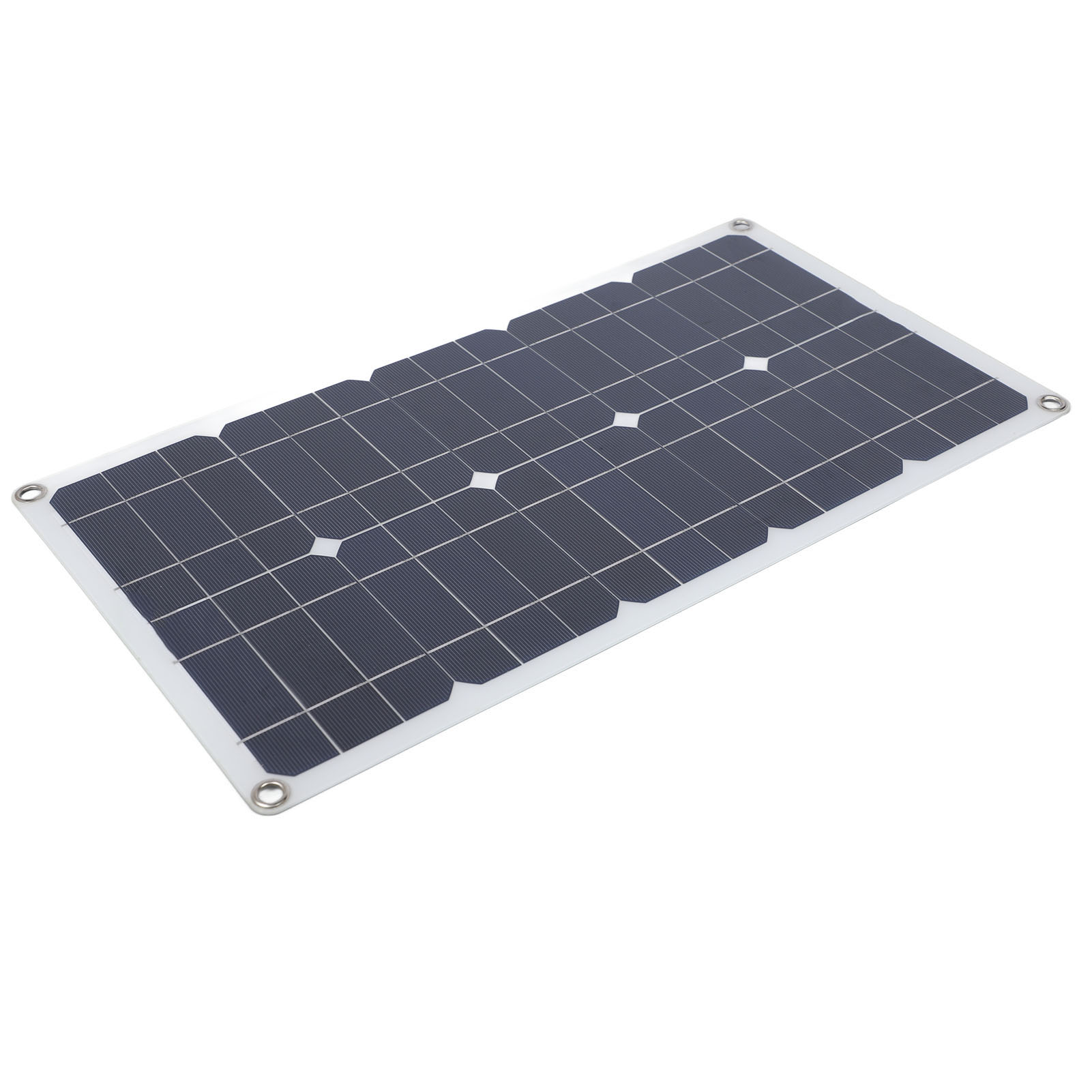 100-w-ip67-wasserdichtes, Hocheffizientes Solarmodul-set Mit Ladegerät, 12-v/24-v-20-a-regler Und 2 Außenmontagehalterungen