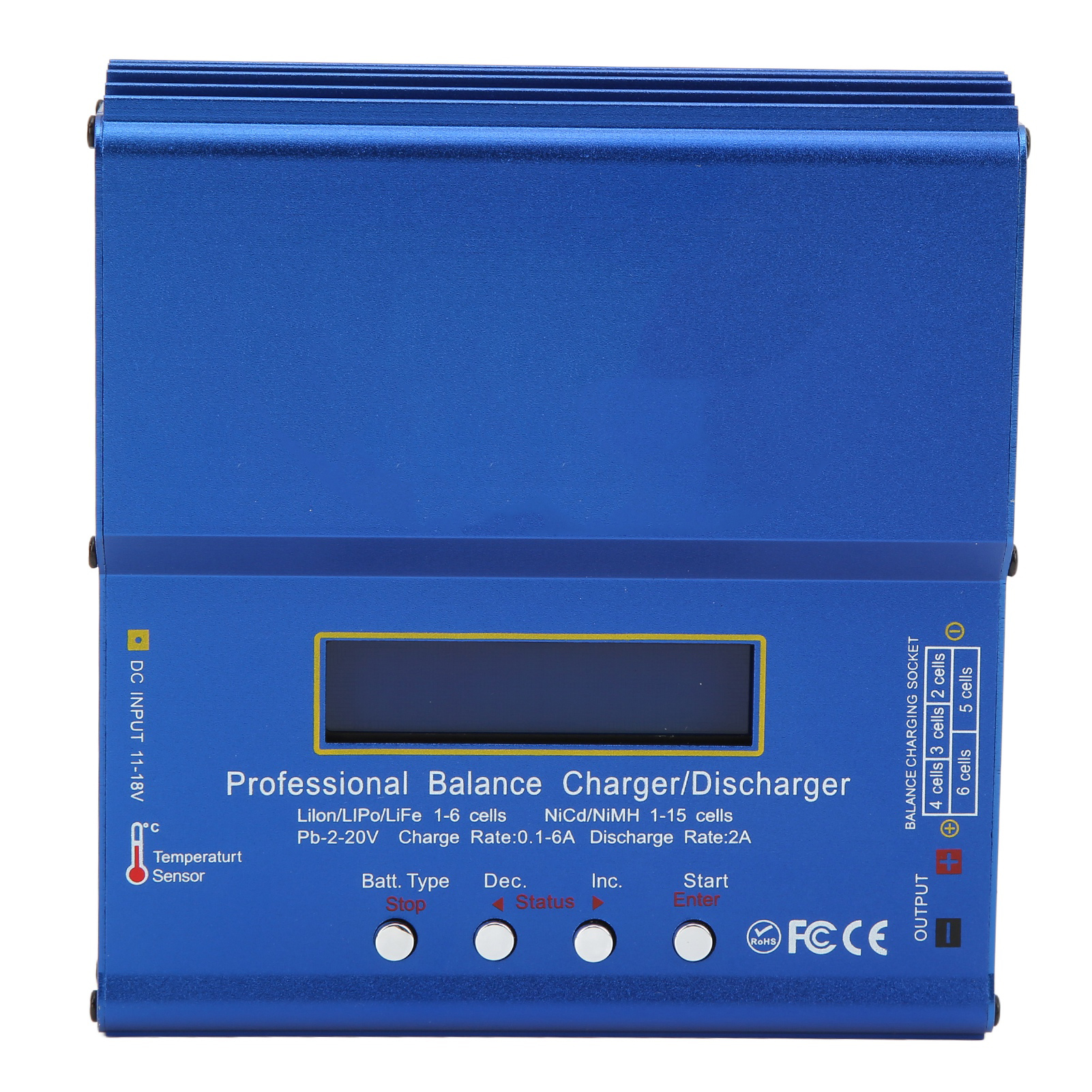 Imax B6ac 80w Smart-ladegerät Für Lipo-, Liion-, Life-, Lipo-, Nimh-, Nicd- Und Bleiakkus, Mit Neutralem Balancer