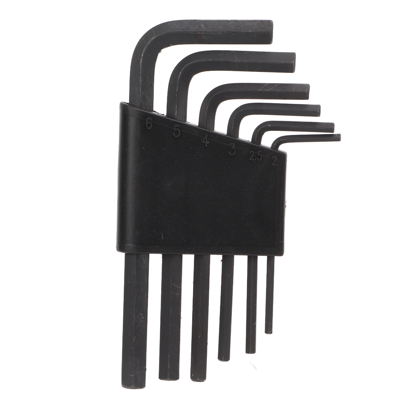 6-teiliger L-förmiger Inbusschlüsselsatz Aus Kohlenstoffstahl (6 Mm, 5 Mm, 4 Mm, 3 Mm, 2,5 Mm, 2 Mm) Für Fahrradreparaturen Und Handwerkzeuge