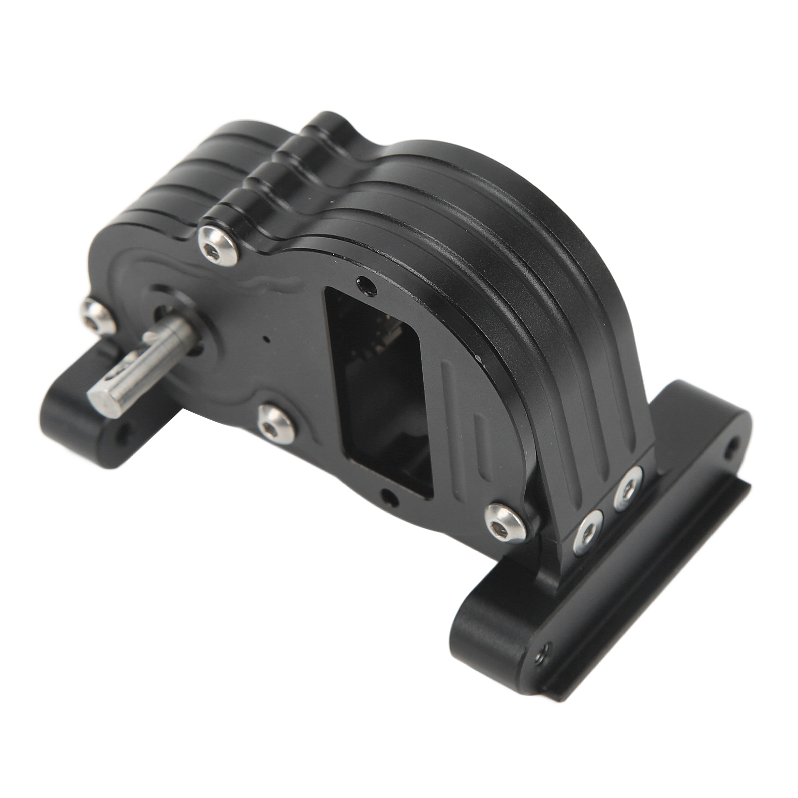 Getriebe Aus Aluminiumlegierung Für Lcg-chassis, Einfache Montage, Stahllager, Für 1/10 Rc Lcg Crawler Trucks