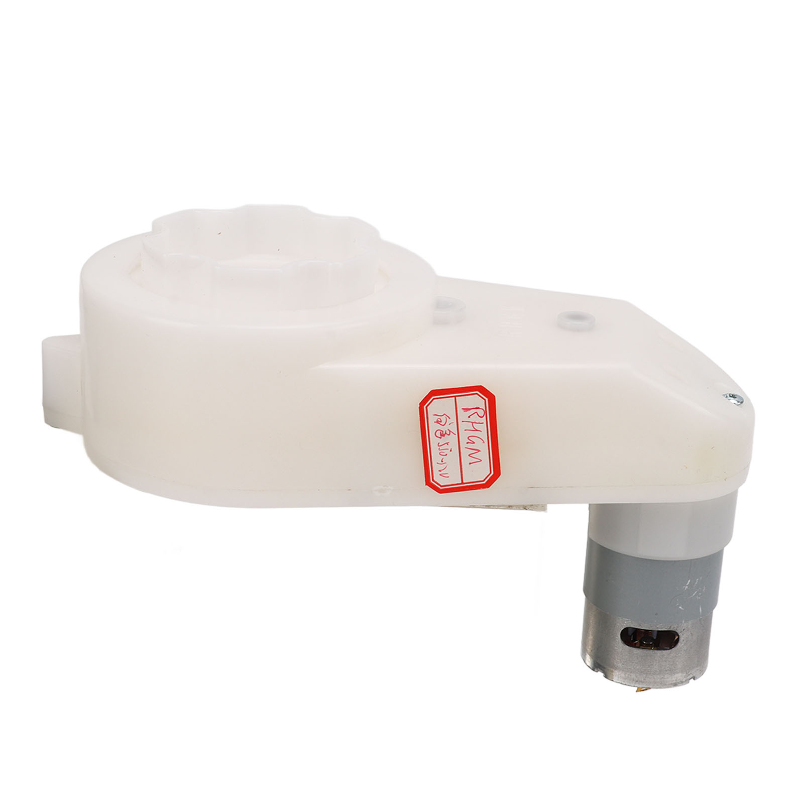 550 12v Getriebe-elektromotor Für Kinder, 12000 U/min, Variable Drehzahl, Motorrad-/autozubehör, Kinderwagen, Weiß
