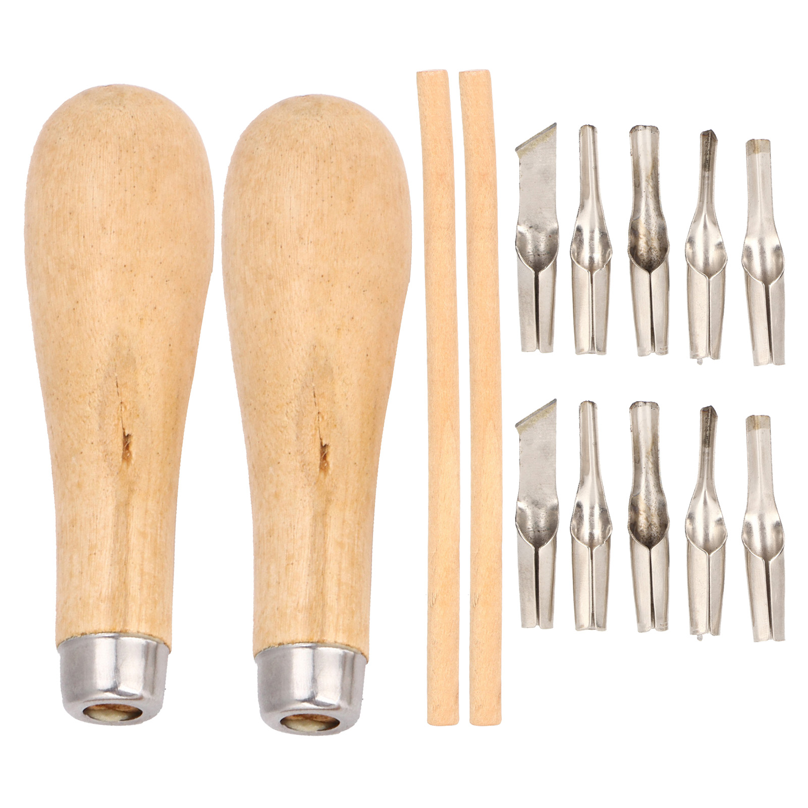 Sets Linoleumschnitzmesser, Ein Holzschnitzwerkzeug Und Gummistempel